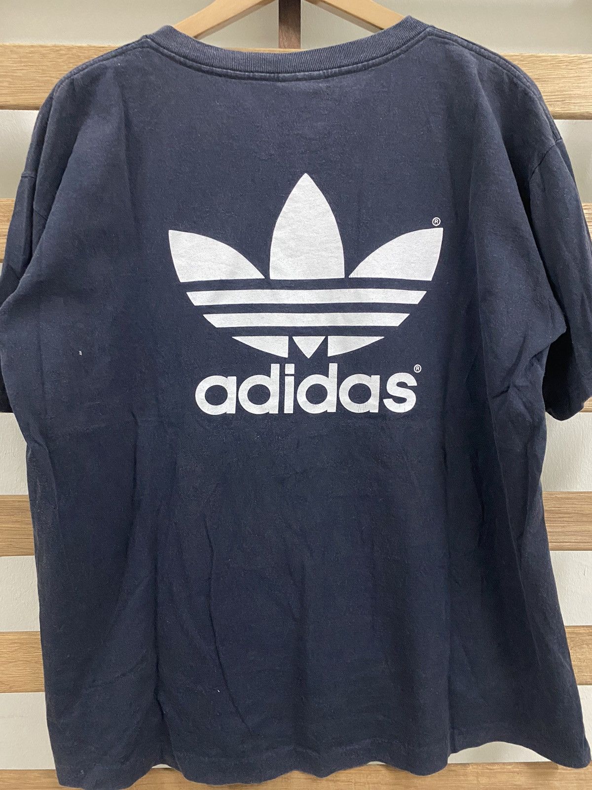 Adidas × Vintage Vintage Adidas logo front back Size US L / EU 52-54 / 3 - 4 Thumbnail