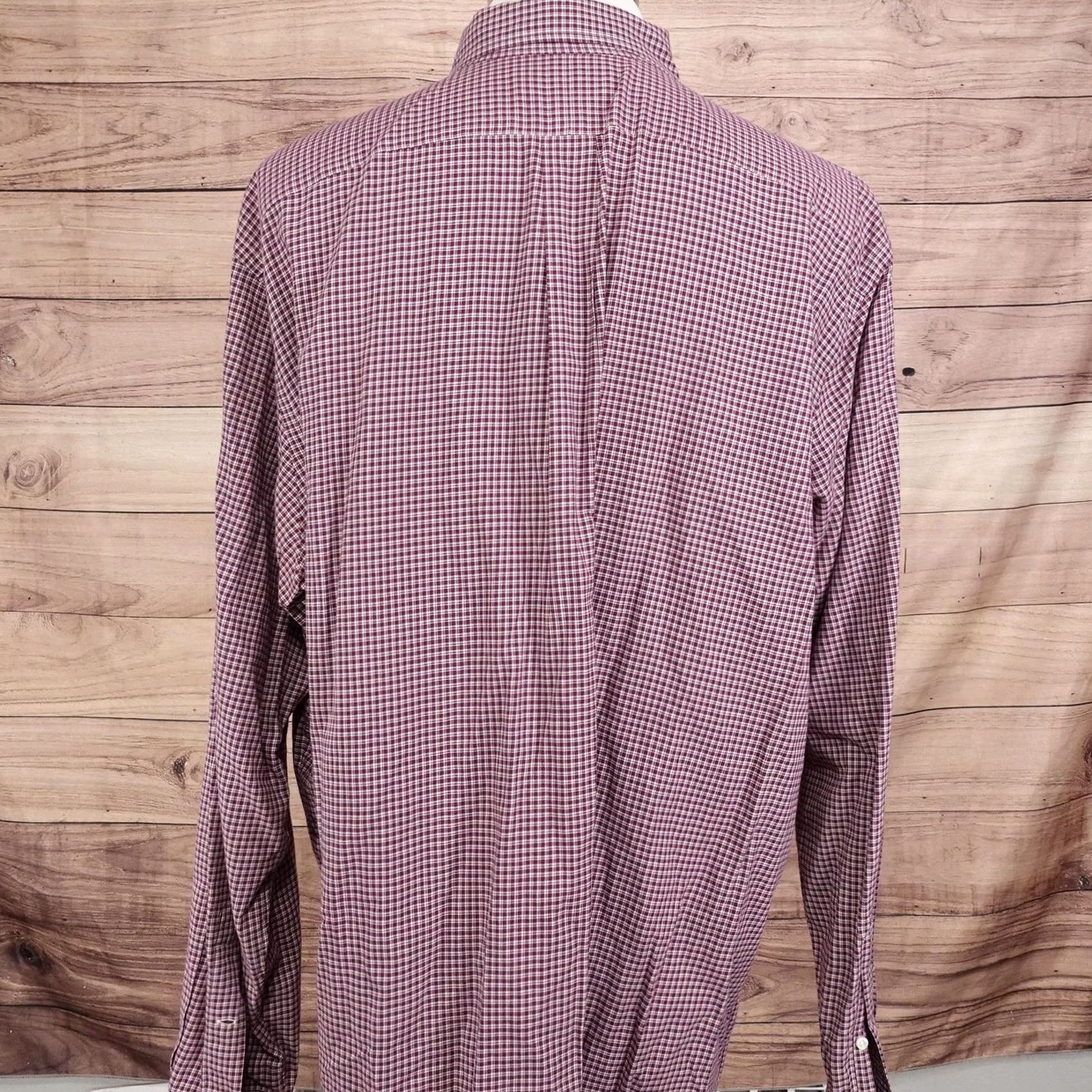 Ralph Lauren Ralph Lauren Classic Fit Shirt Mens 2XLT Check Long Sleeve Button-Up Size US XXL / EU 58 / 5 - 4 Thumbnail