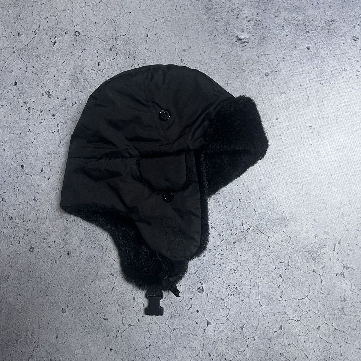 If Six Was Nine × Japanese Brand Vintage Streetwear Unisex Faux Fur Leather Fashion Ushanka Size ONE SIZE - 3 Thumbnail