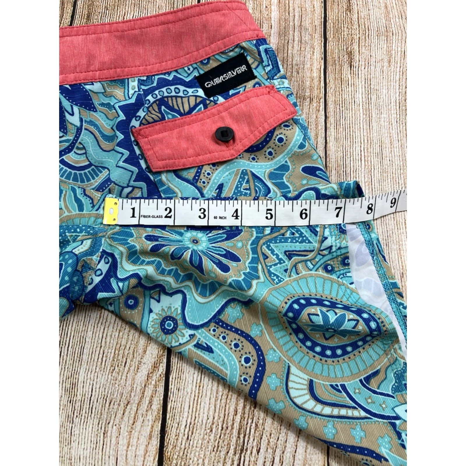 Quiksilver Quiksilver Board Shorts Bottom Men 26 Blue Beach Colorful Regular Size 26 Trunks Sw Size US 26 / EU 42 - 7 Thumbnail