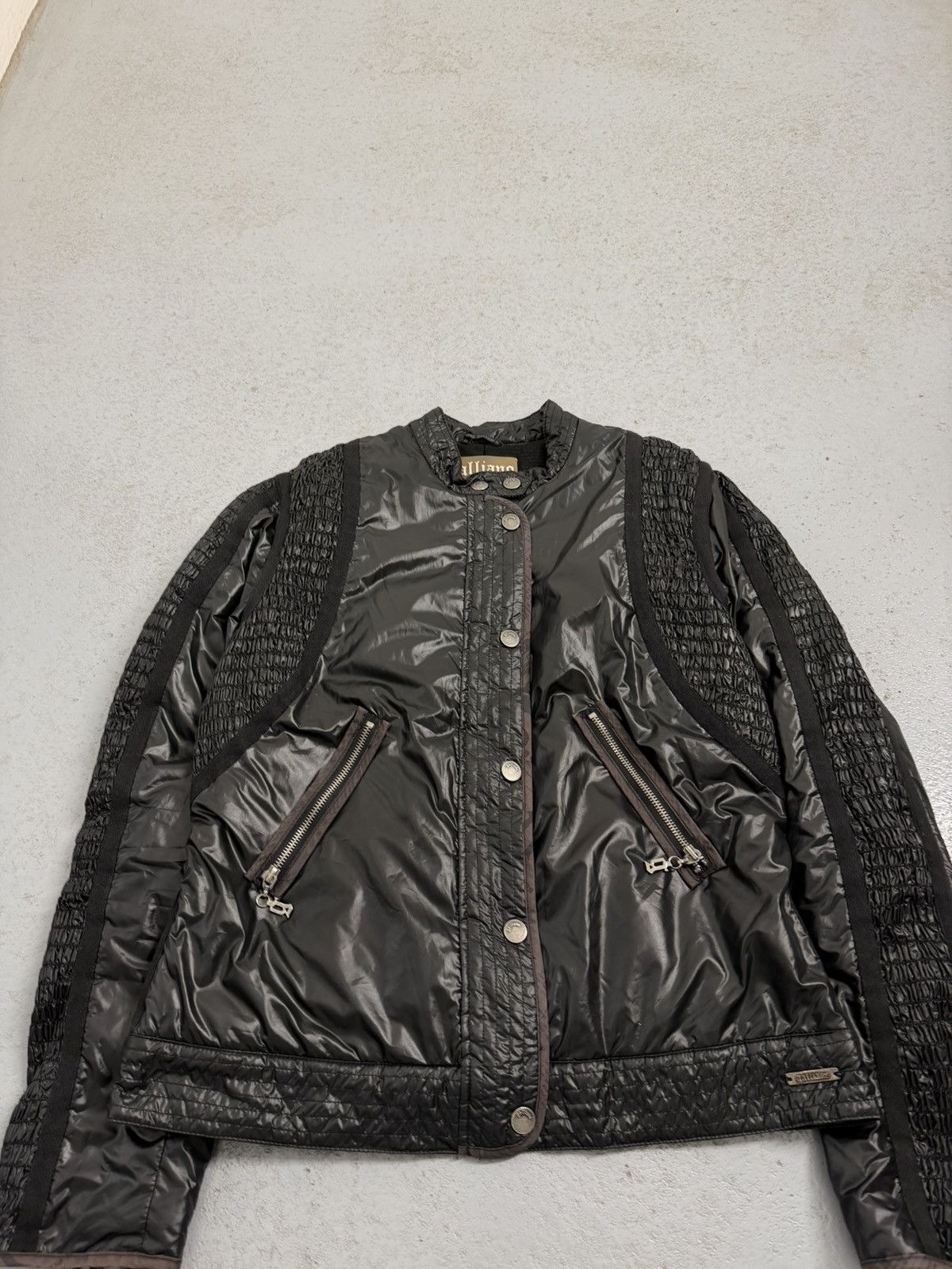 John Galliano John Galliano Glossy Insulated Jacket Size US M / EU 48-50 / 2 - 5 Thumbnail
