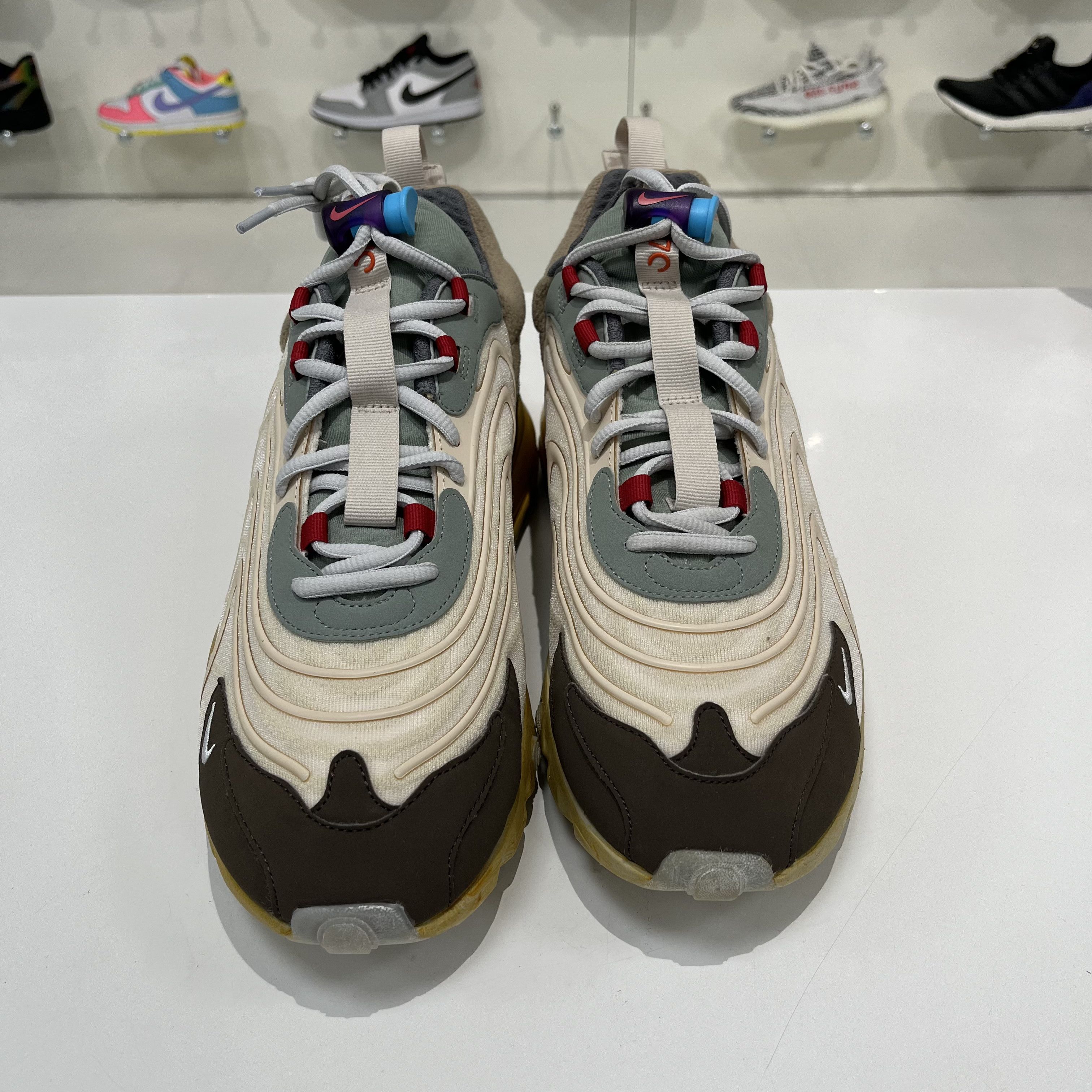 Nike Nike Air Max 270 React Eng Travis Scott Cactus Trails Size US 11 / EU 44 - 5 Thumbnail
