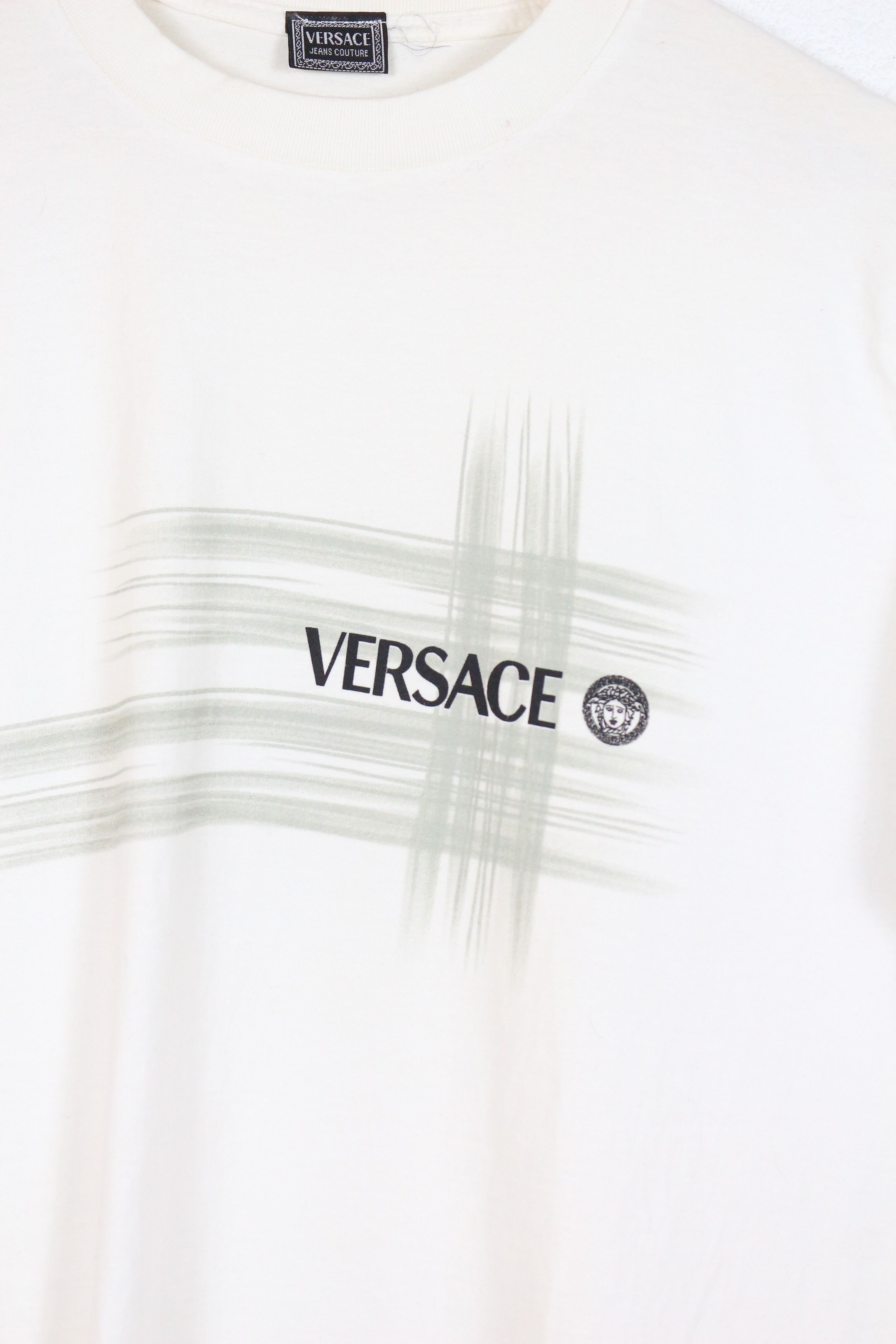 Versace Jeans Couture Vintage Versace Jeans Couture Logo Medusa T-shirt Tee 90s Size US M / EU 48-50 / 2 - 2 Thumbnail