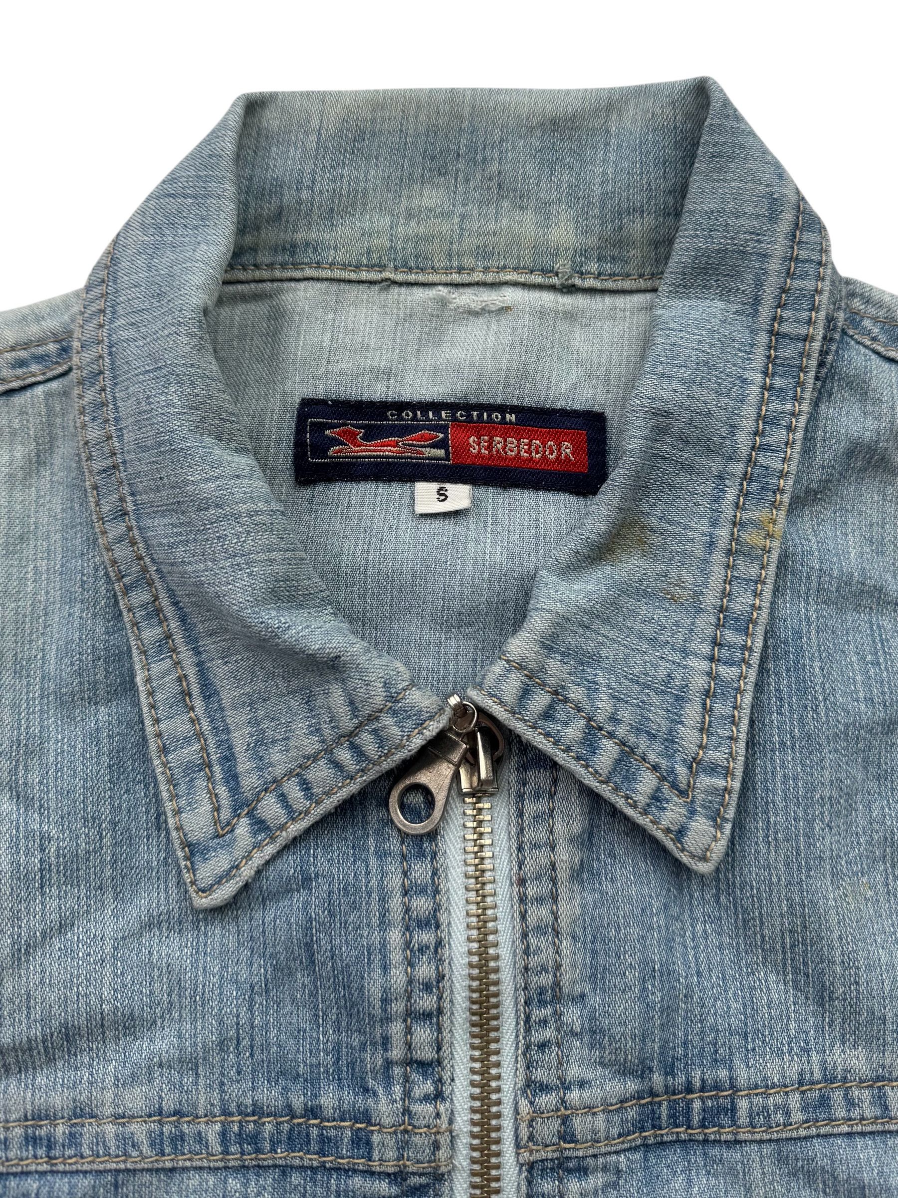 Japanese Brand Vintage Cropped Jacket With Bondage W148(V9) Size S / US 4 / IT 40 - 4 Thumbnail
