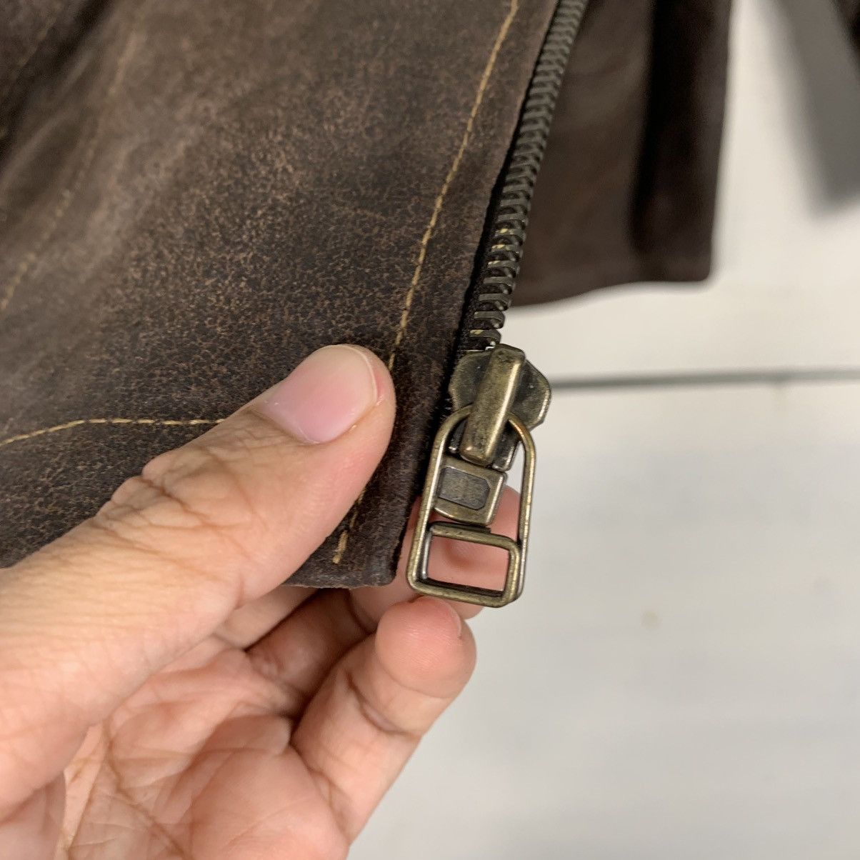 Japanese Brand Vintage Japanese Brand Winlit Shearling Leather Jacket Size US S / EU 44-46 / 1 - 14 Thumbnail