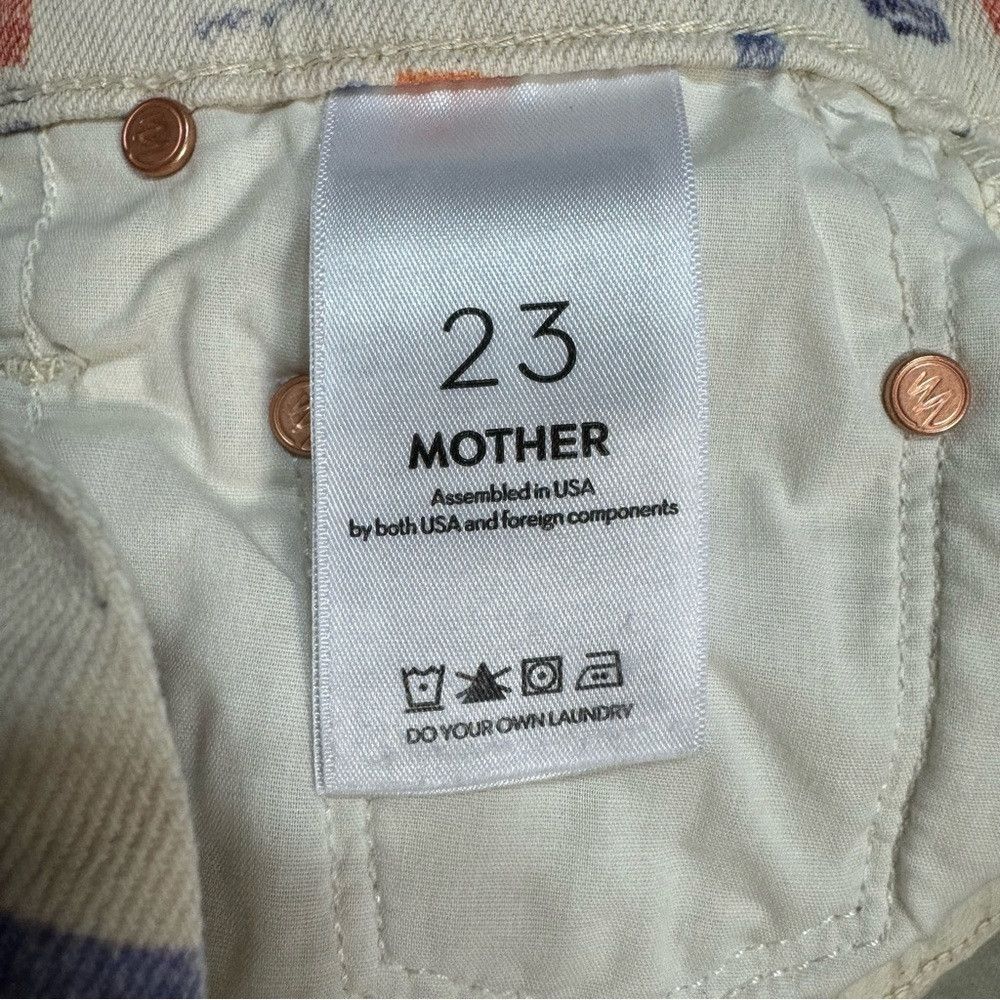 MOTHER NWT New $228 Mother The Maven Skimp Scandifornia Jeans Size Size 23" - 8 Thumbnail