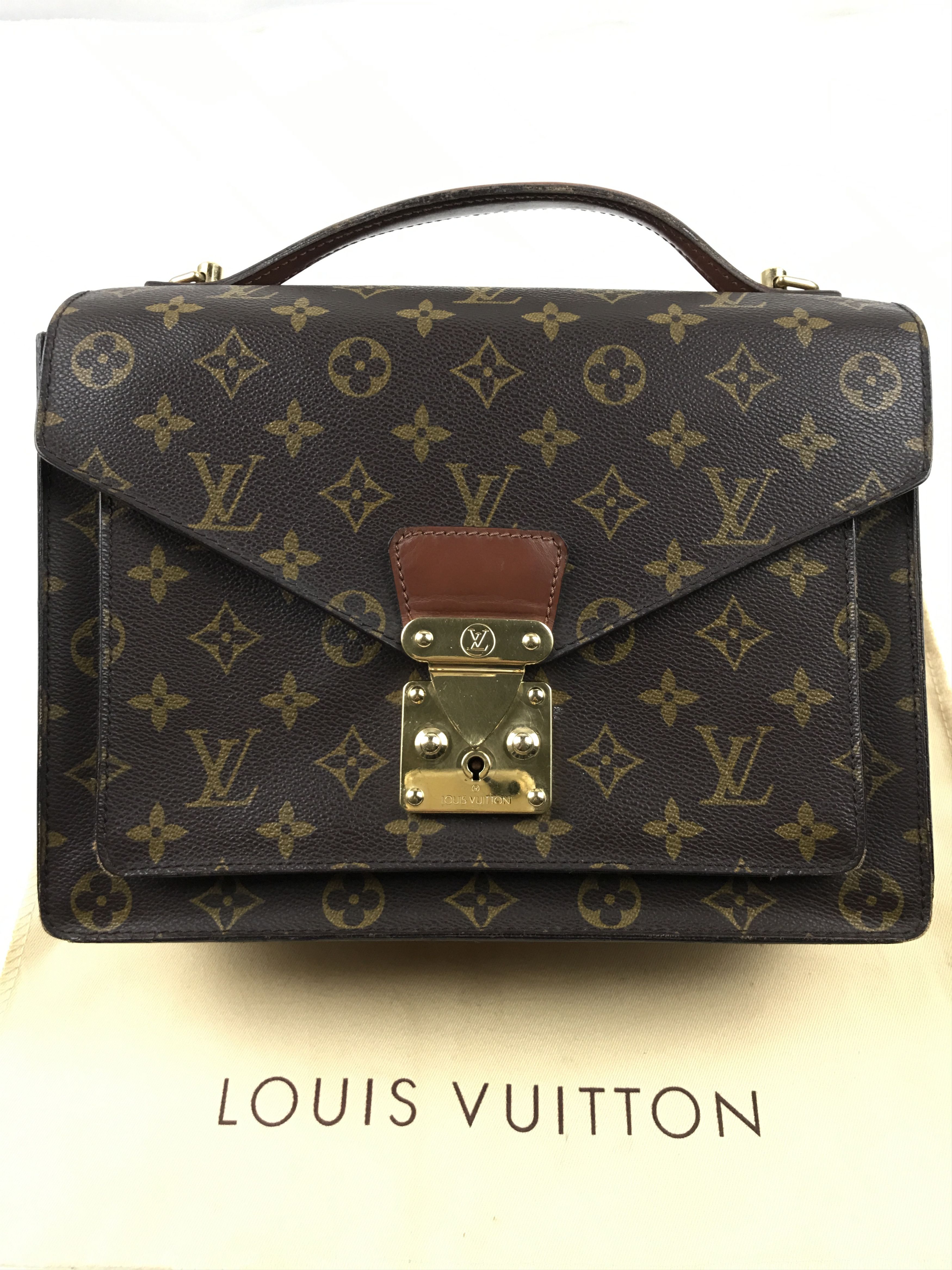 Louis Vuitton Vintage Louis Vuitton Monceau Handbag Size ONE SIZE - 1 Thumbnail