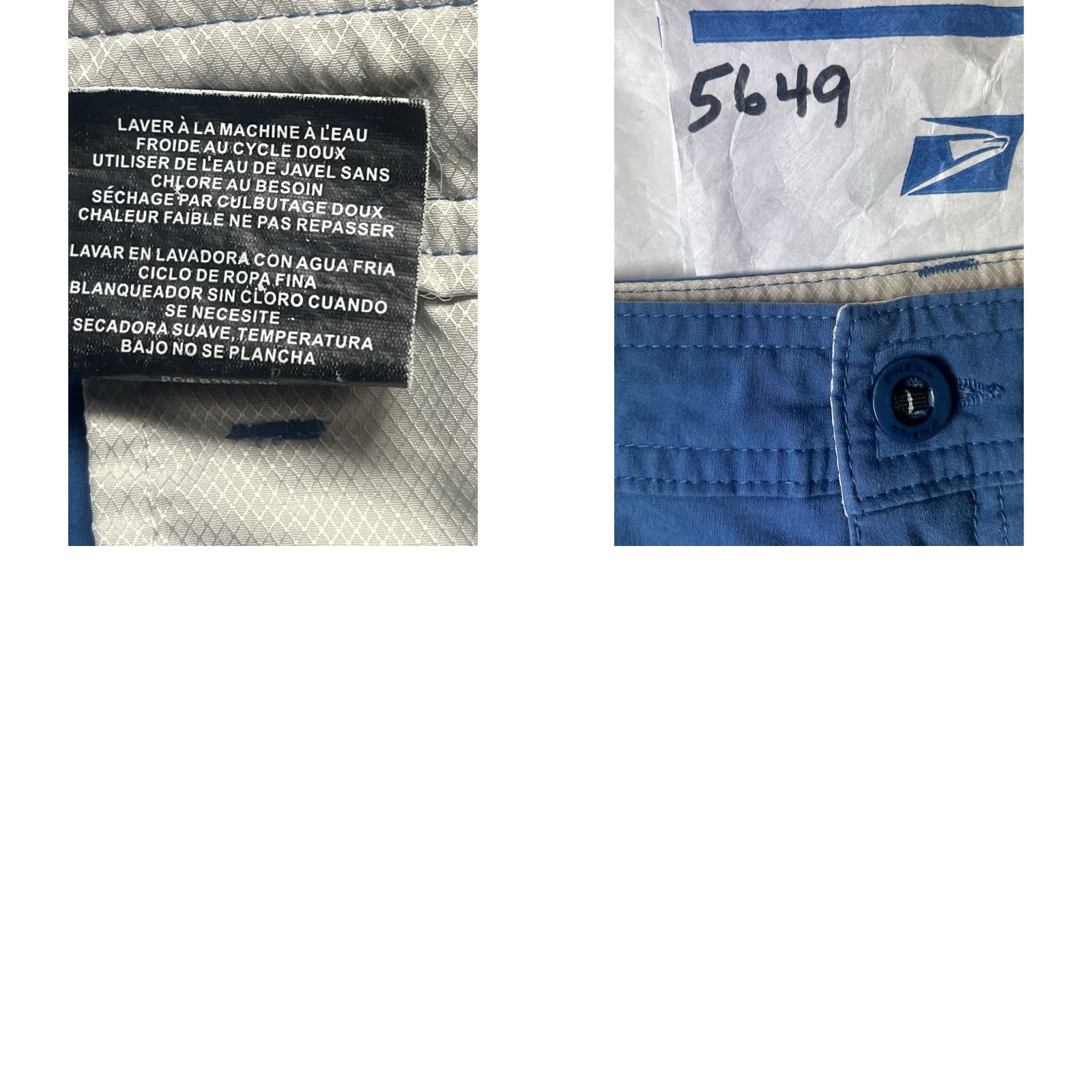 O'Neill O'Neill Shorts Blue Stripe Hybrid Walk Chino Golf Casual Beach Men’s 32 Size US 32 / EU 48 - 9 Thumbnail