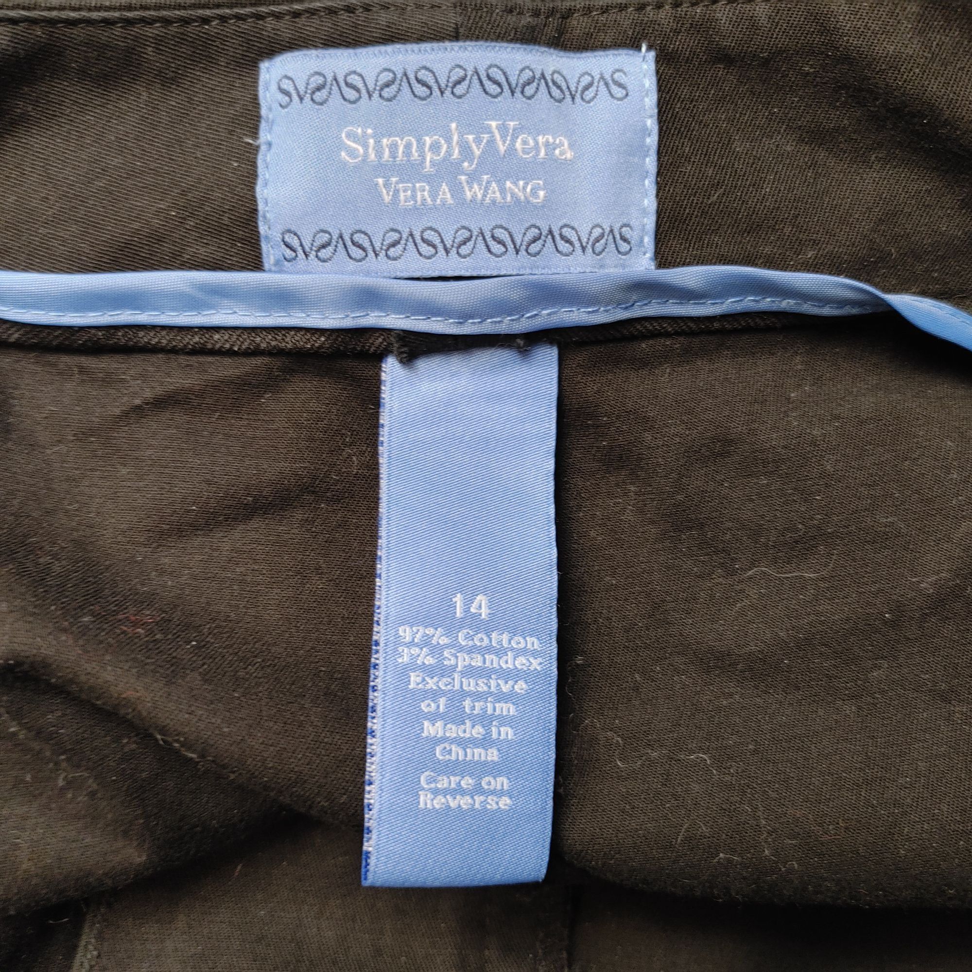 Other Simply Vera | Vera Wang Black Capri Drawstring Pants 14 Size 36" / US 14 / IT 50 - 3 Thumbnail