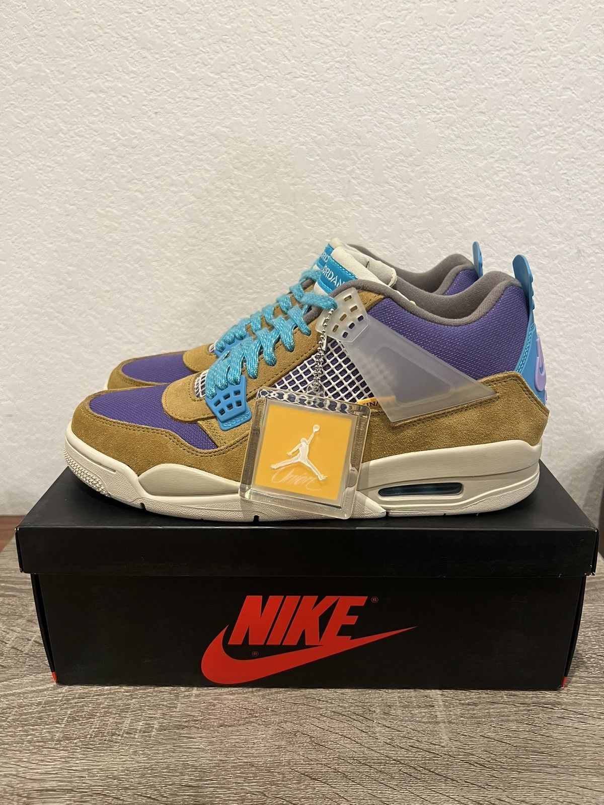 Jordan Brand × Union LA Jordan 4 Union Desert Moss Size US 10.5 / EU 43-44 - 1 Thumbnail