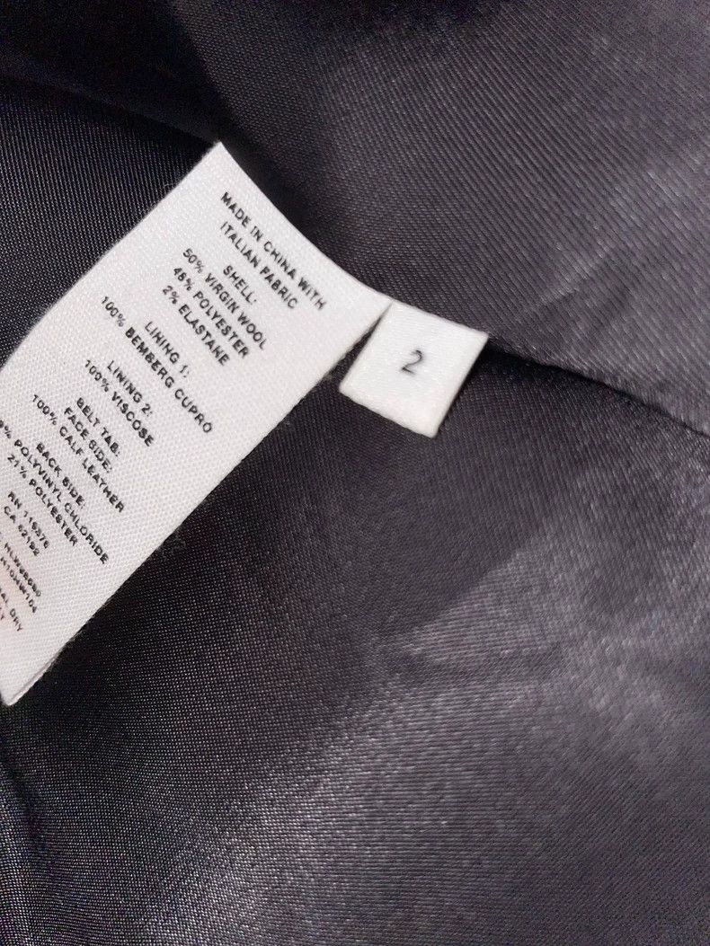 Helmut Lang HELMUT LANG size2 belted blazer Size 36R - 4 Thumbnail