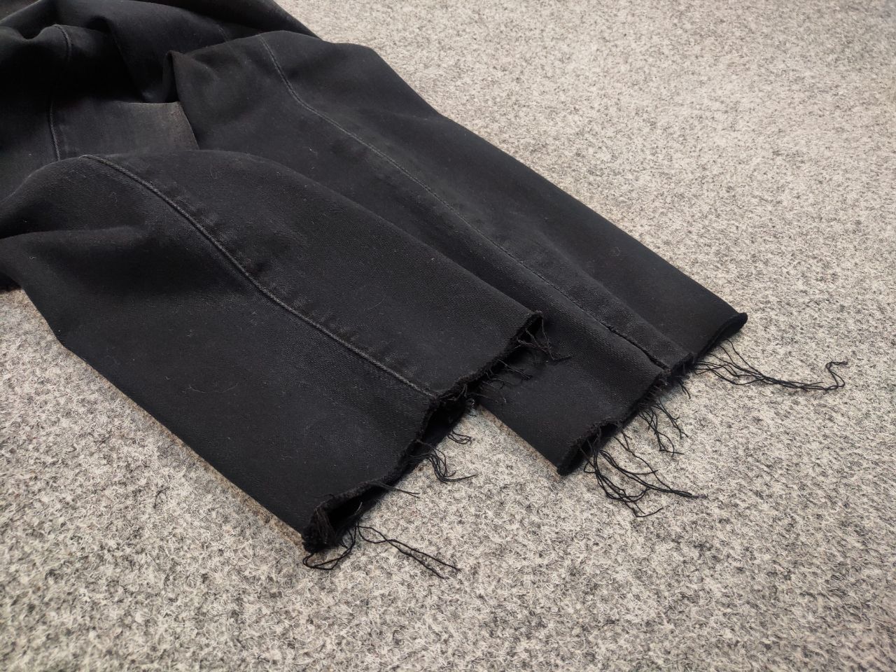 MOTHER Mother Design rascal ankle snippet Black Denim Jeans Size 26" / US 2 / IT 38 - 12 Thumbnail