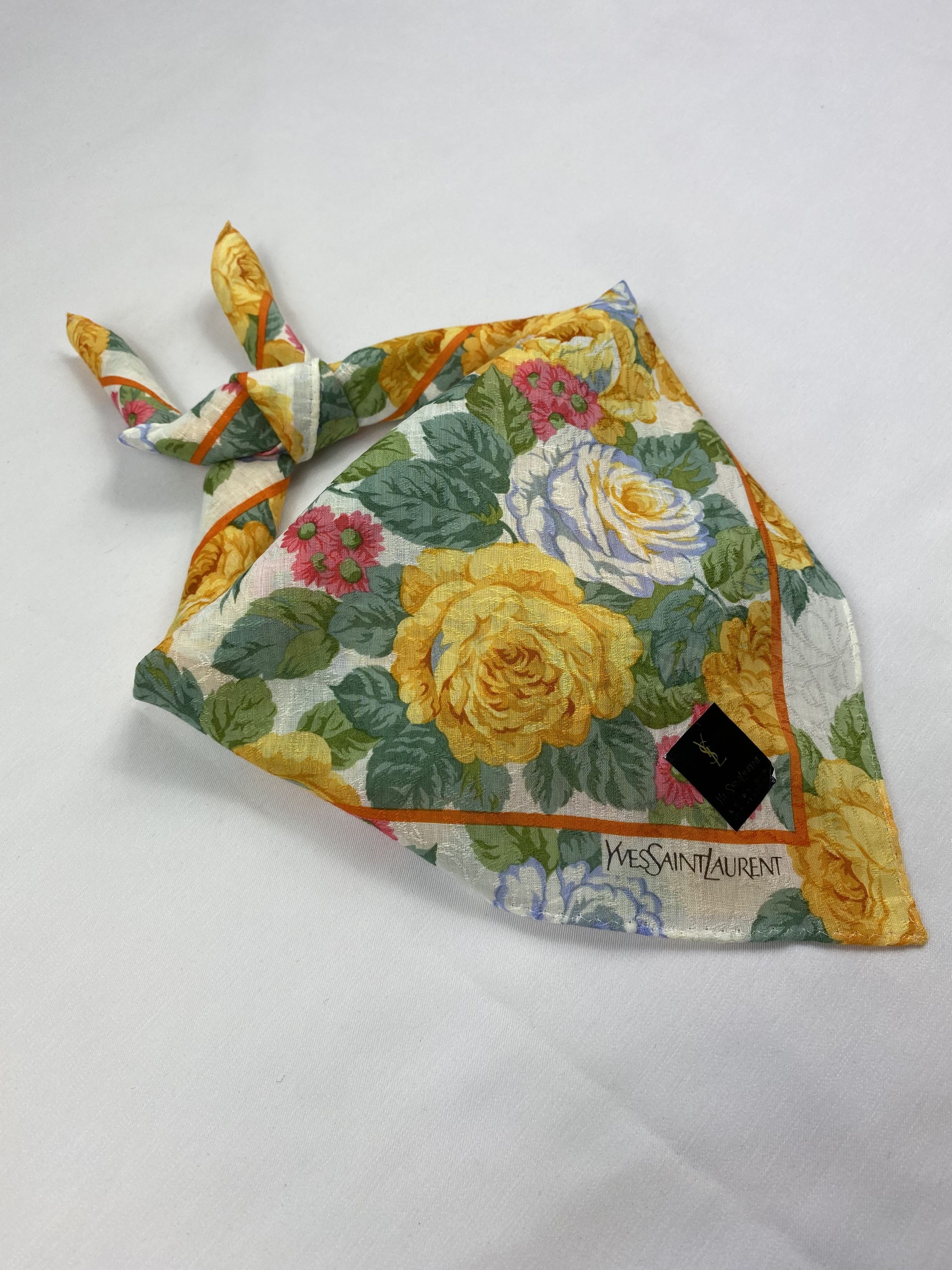 Yves Saint Laurent Yves Saint Laurent Handkerchiefs / Bandana / Neckerchief Size ONE SIZE - 1 Thumbnail