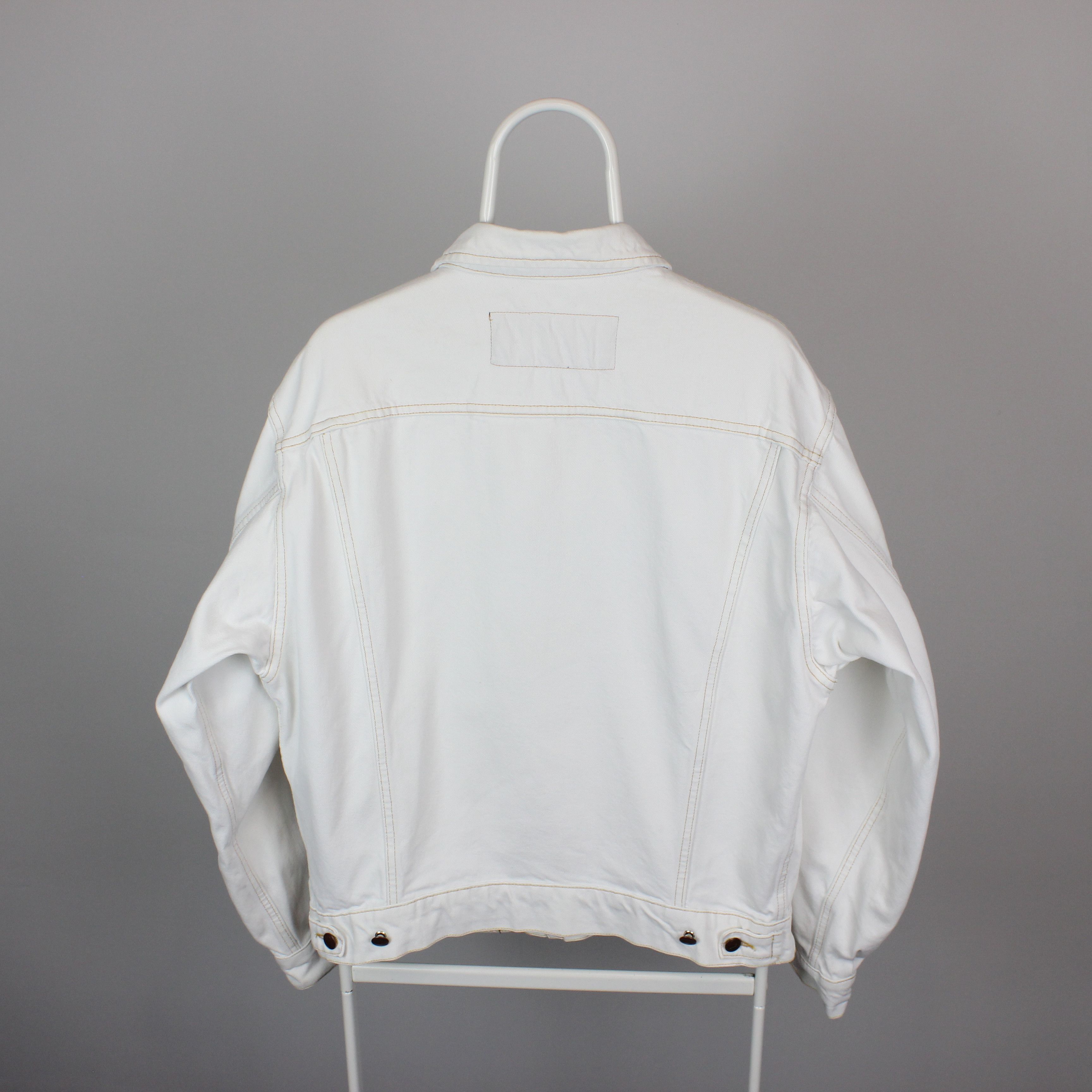 Valentino Valentino denim jacket vintage white heavy L XL Size US L / EU 52-54 / 3 - 6 Thumbnail