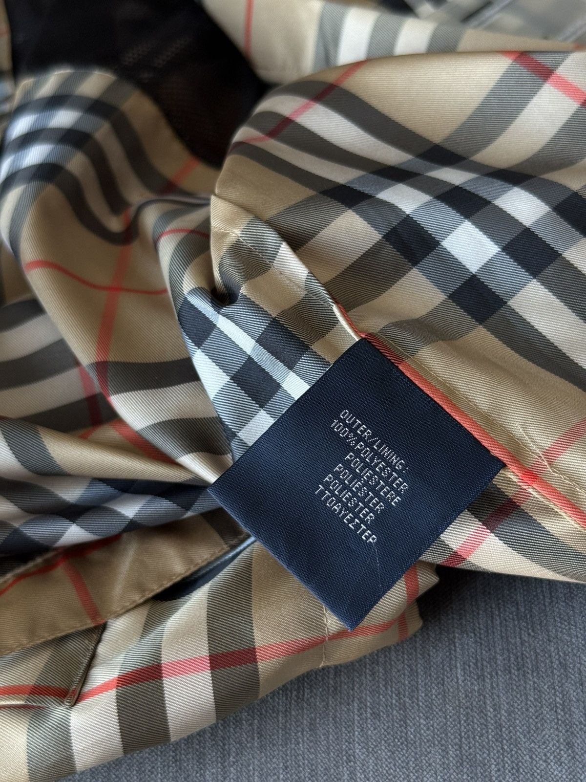 Burberry Burberry Golf Nova Check Light Jacket Polyester Size US XL / EU 56 / 4 - 17 Thumbnail