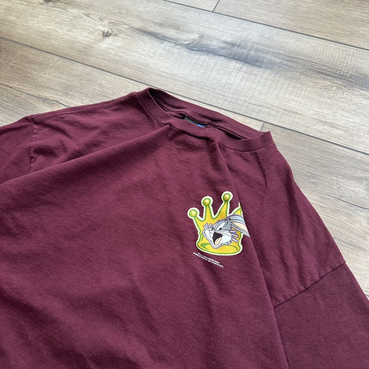 Warner Bros 1994 Warner Bros Bugs Bunny What’s Up Doc Single Stitch Tee Size US XL / EU 56 / 4 - 4 Thumbnail