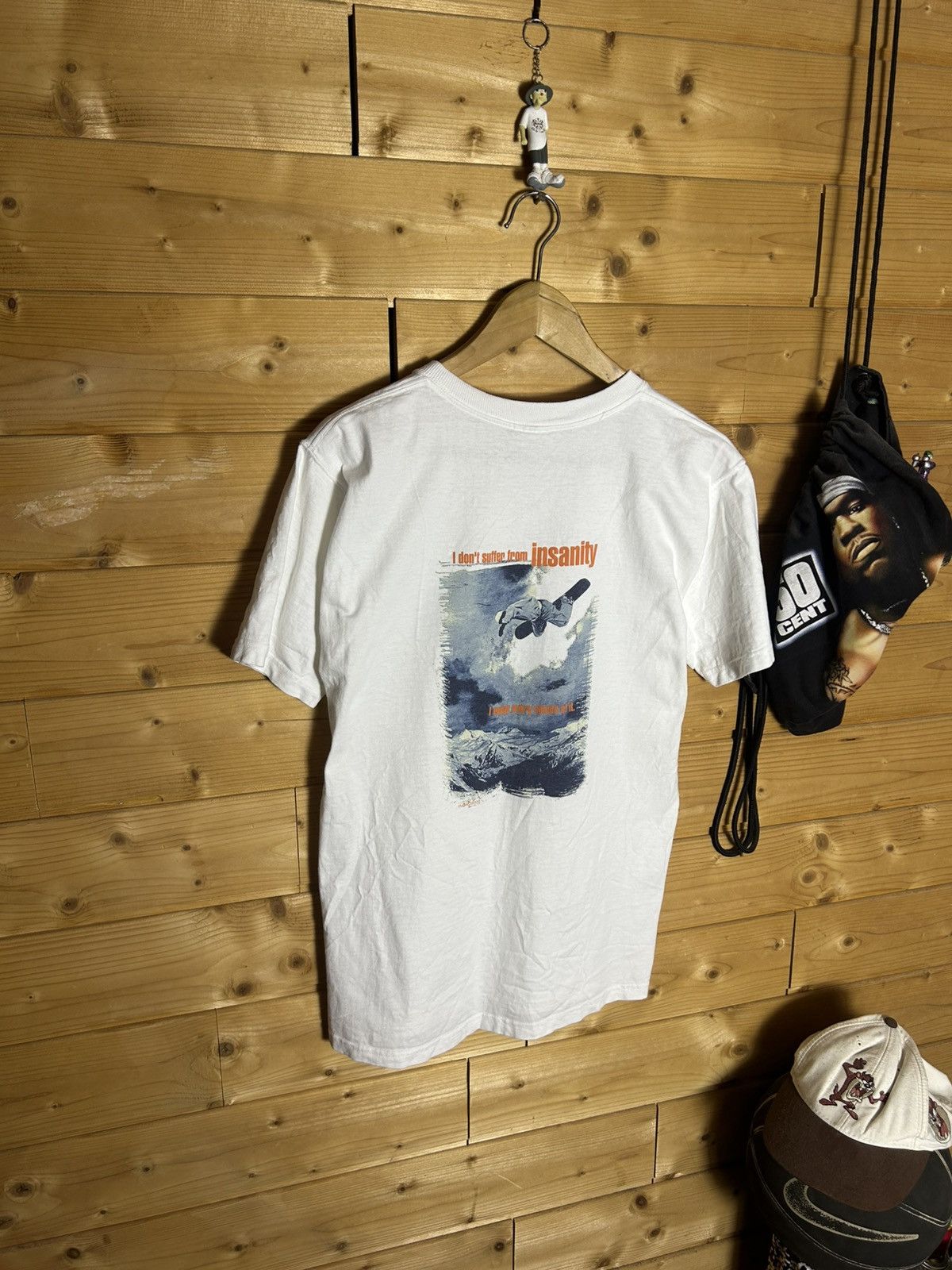 Vintage Vintage 2000 Huge Lake Tahoe snowboarding t shirt Size US M / EU 48-50 / 2 - 6 Thumbnail