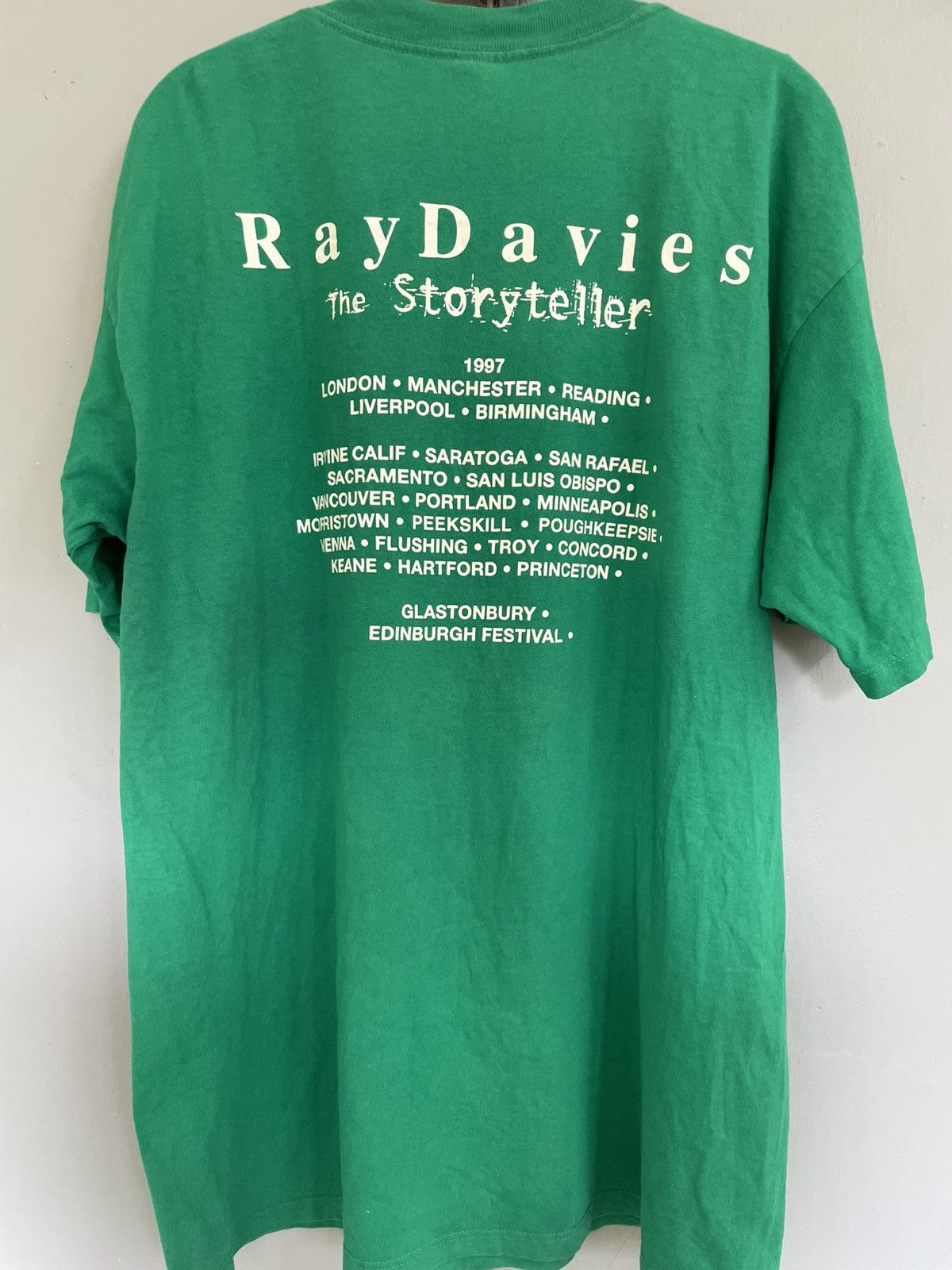 Band Tees Vintage 90s The Kinks Ray Davies The Storyteller band tshirt Size US XL / EU 56 / 4 - 5 Thumbnail
