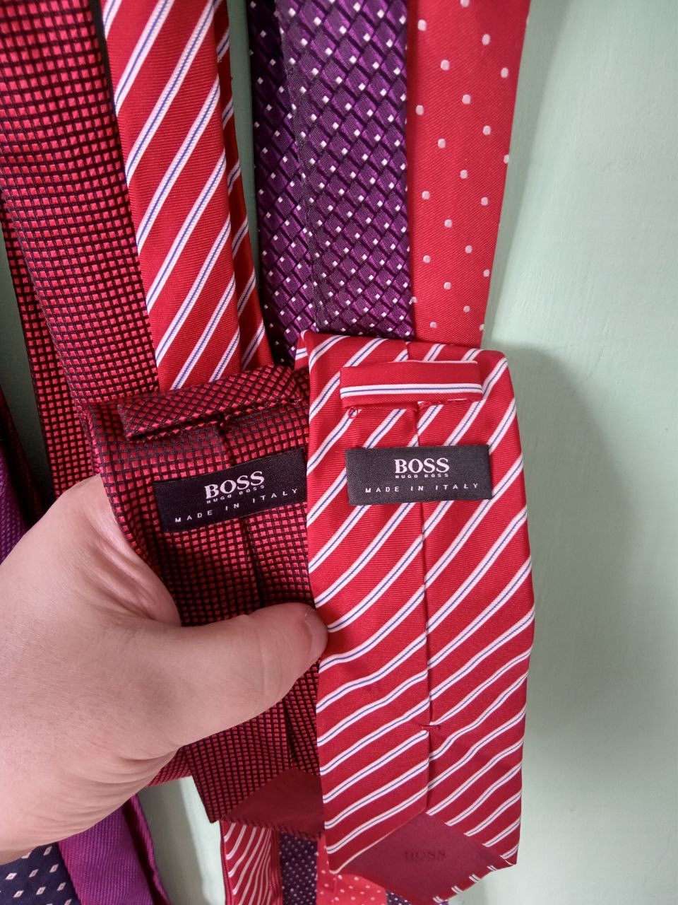 Hugo Boss Set of 11 silk ties Hugo Boss Made in Italy Size ONE SIZE - 9 Thumbnail