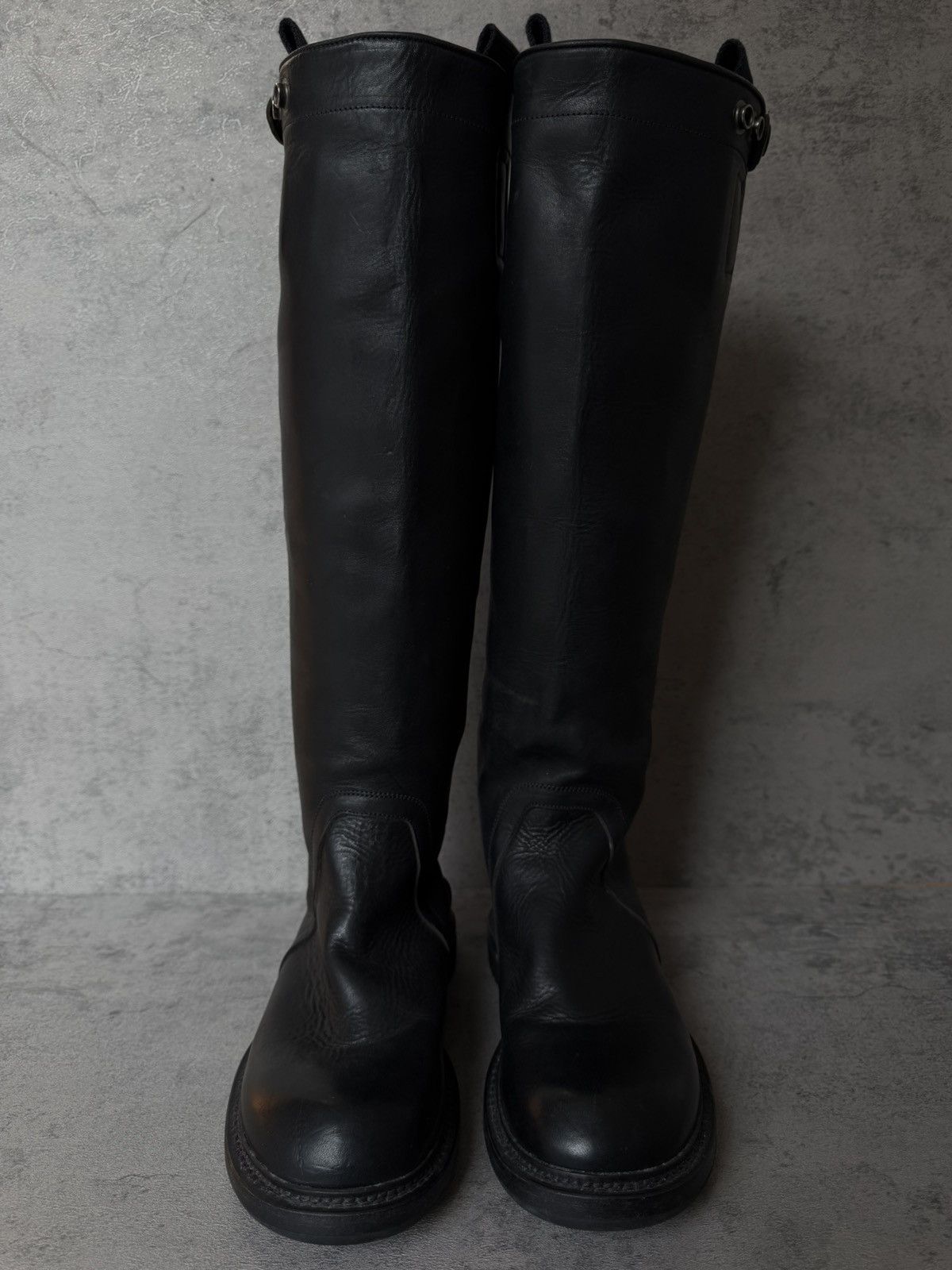 Rick Owens RICK OWENS - SS26 GABE LEATHER KNEE HIGH Size US 8 / IT 38 - 7 Thumbnail