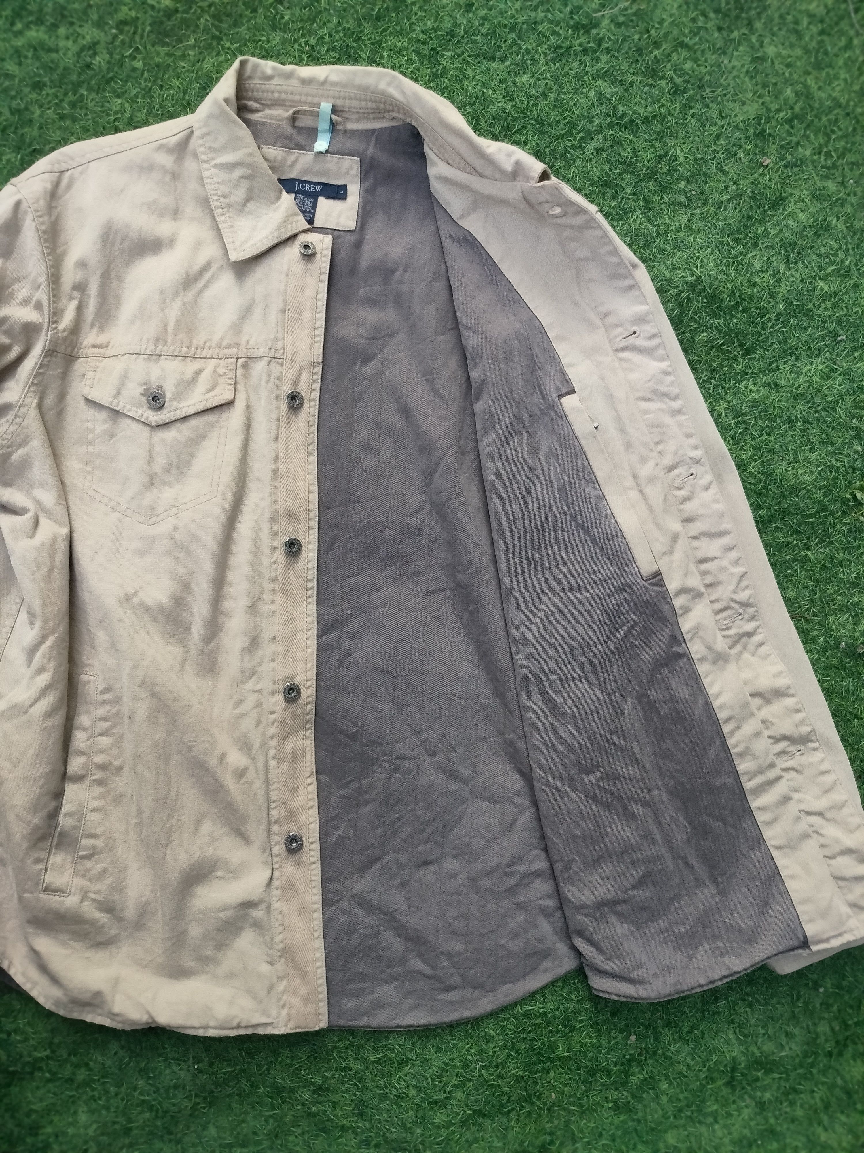 Japanese Brand J.CREW BUTTON UP JACKET Size US L / EU 52-54 / 3 - 5 Thumbnail