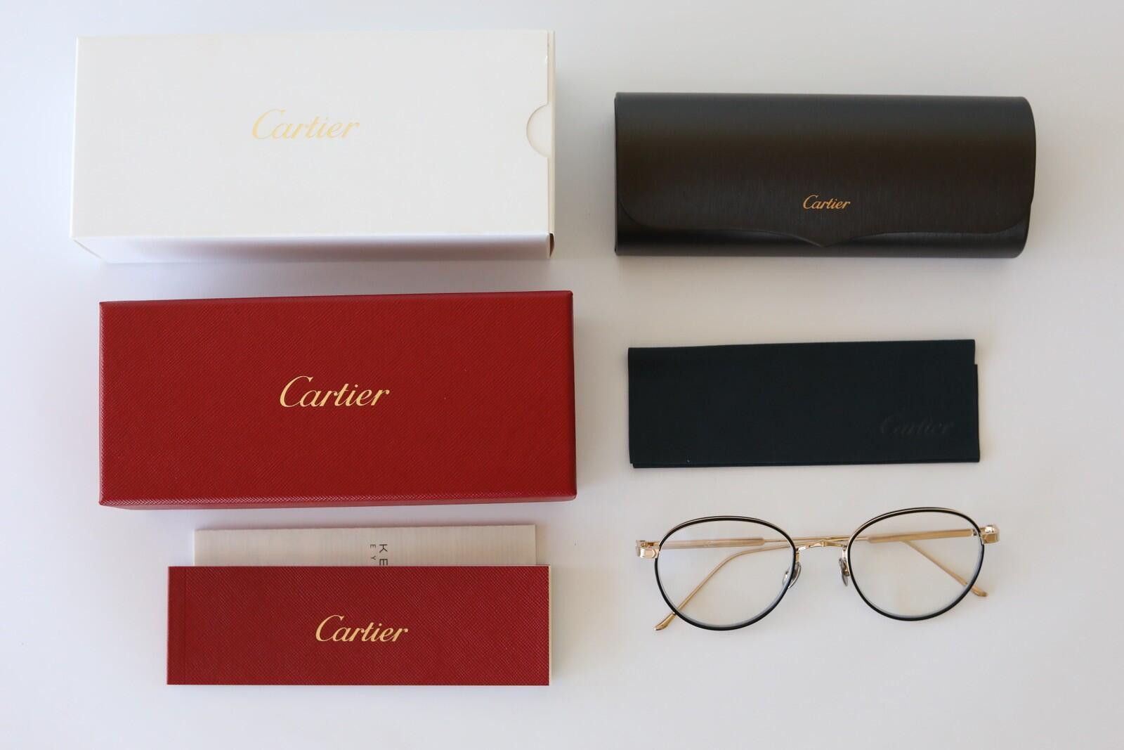 Cartier New Cartier eyewear optical eyeglasses gold CT0250O 005 Size ONE SIZE - 3 Thumbnail