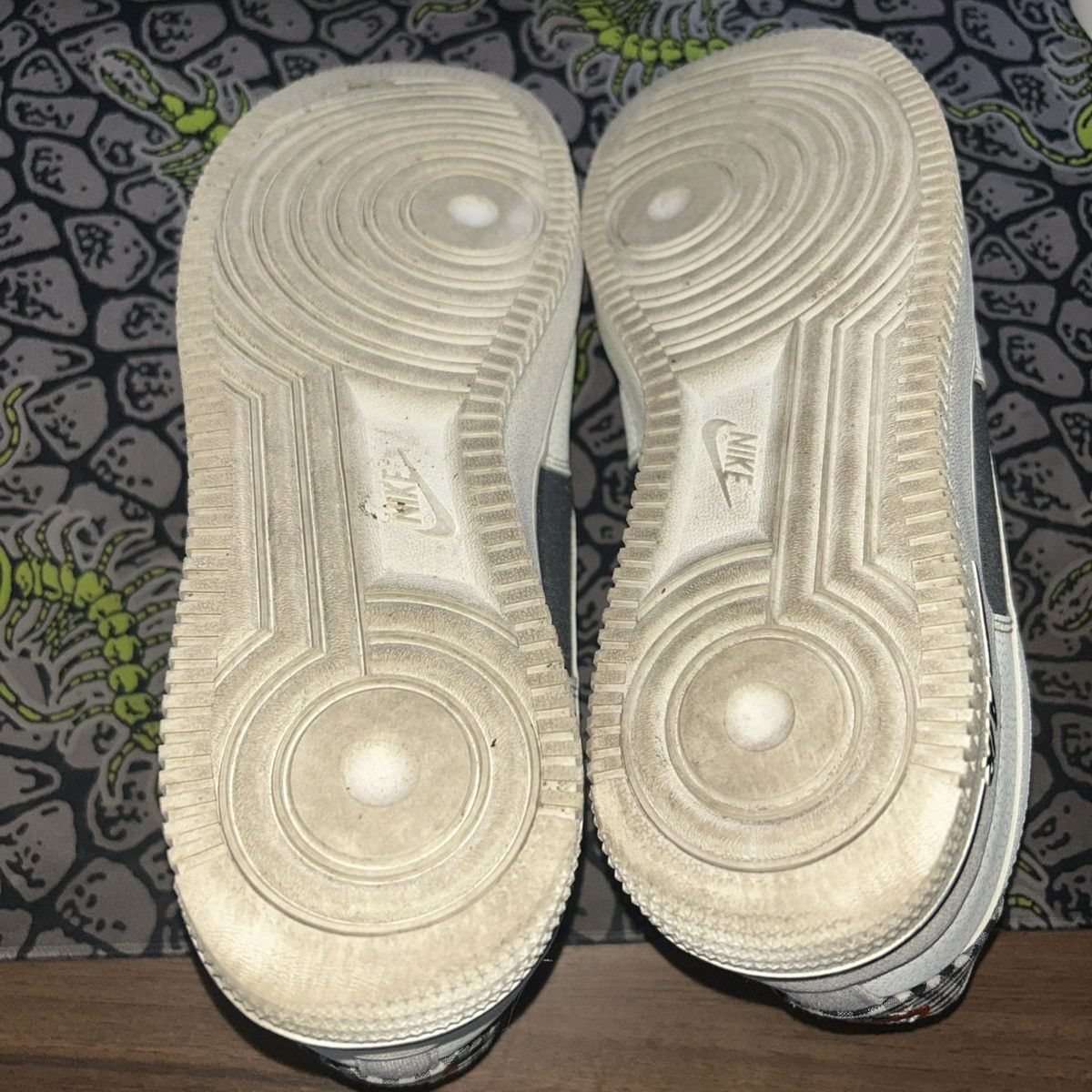 Nike Size 11.5 Nike Air Force 1 Black And White Checkered Size US 11.5 / EU 44-45 - 5 Thumbnail