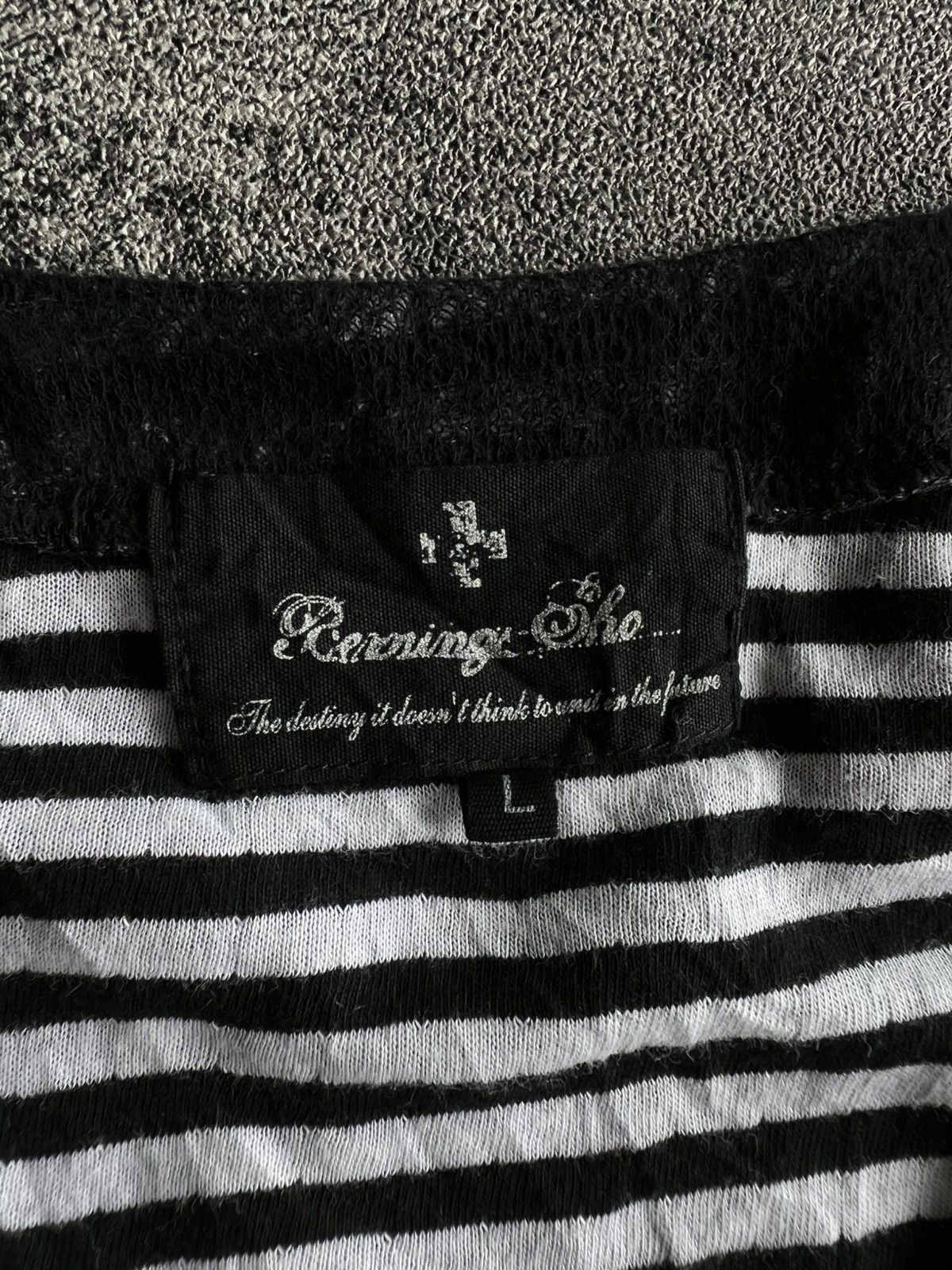 Japanese Brand Bernings Sho Stripe Cardigan Studed Size US L / EU 52-54 / 3 - 6 Thumbnail