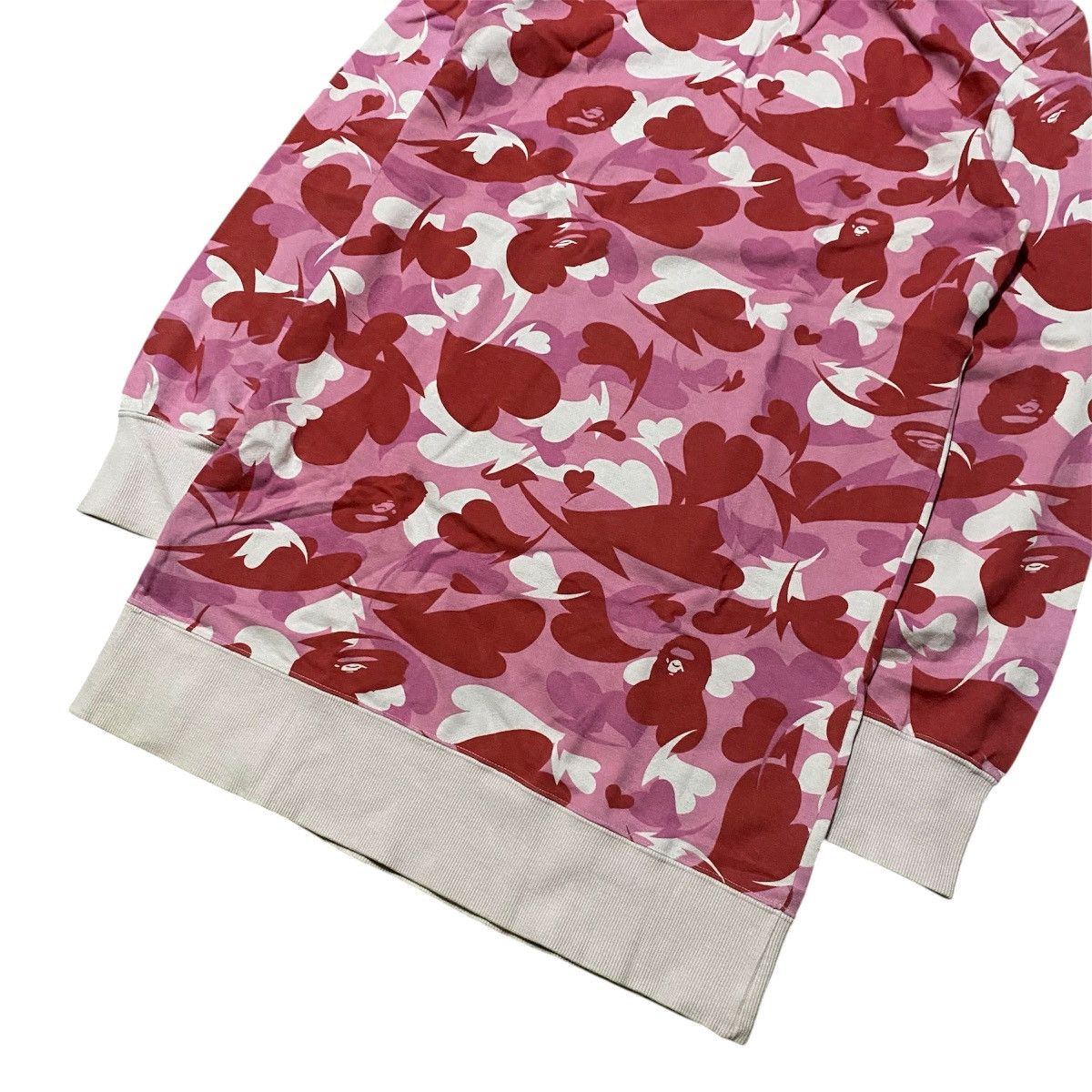 Bape Bape Pink Heart Camo Women’s Pullover Hoodie Size S / US 4 / IT 40 - 8 Thumbnail