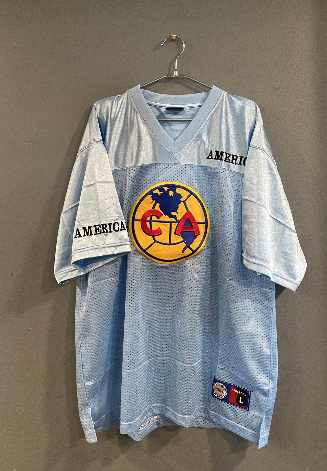 Other Vintage Y2K Club America Embroidered Logo Jersey Size US XL / EU 56 / 4 - 2 Thumbnail