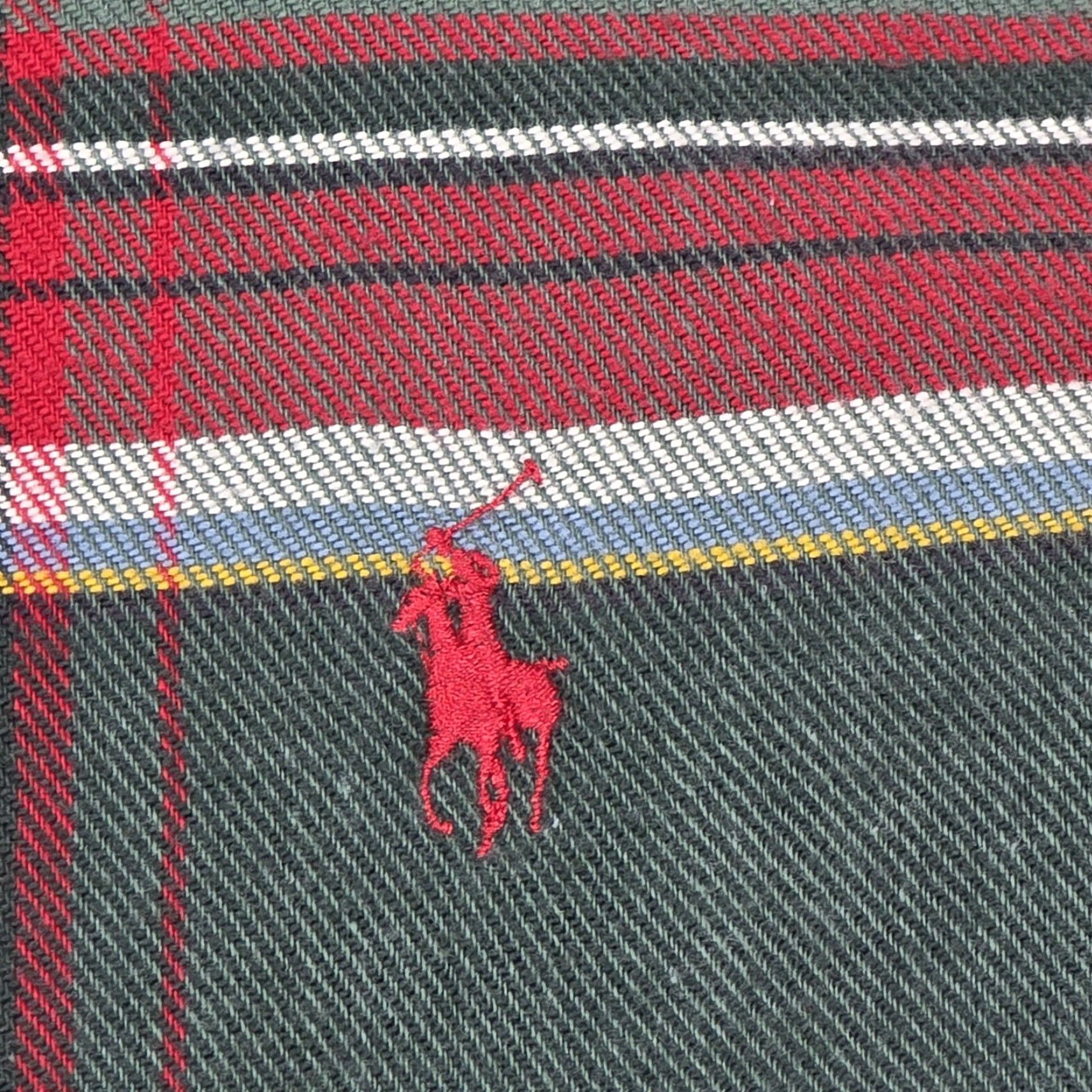 Polo Ralph Lauren VINTAGE Polo Ralph Lauren Shirt Mens M Green Plaid Brushed Cotton Flannel 90s Rare Button-Up Size US M / EU 48-50 / 2 - 7 Thumbnail