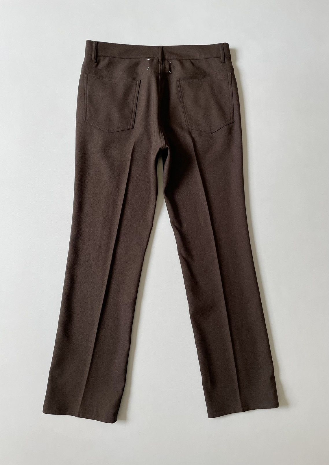 Maison Margiela A/W 18 Brown Tech Twill Trousers Size US 34 / EU 50 - 10 Thumbnail
