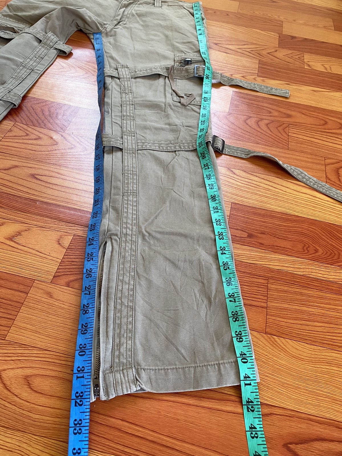 If Six Was Nine Flare Bondage Cargo Pant Size US 32 / EU 48 - 17 Thumbnail
