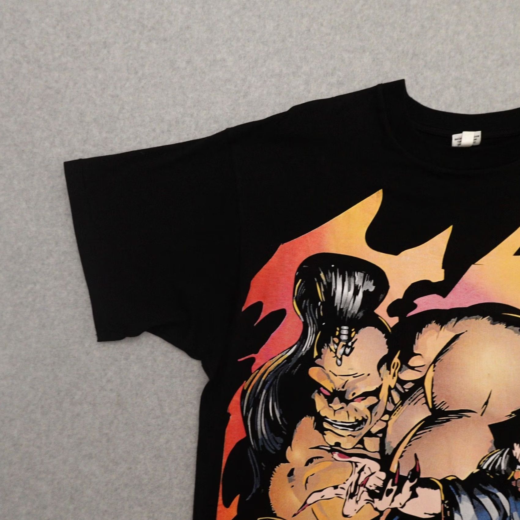 Vintage Mortal Kombat Blood & Thunder T-Shirt Adult XL Black Videogame MK Jumbo Print GORO TSANG MEN XL Size US XL / EU 56 / 4 - 7 Thumbnail