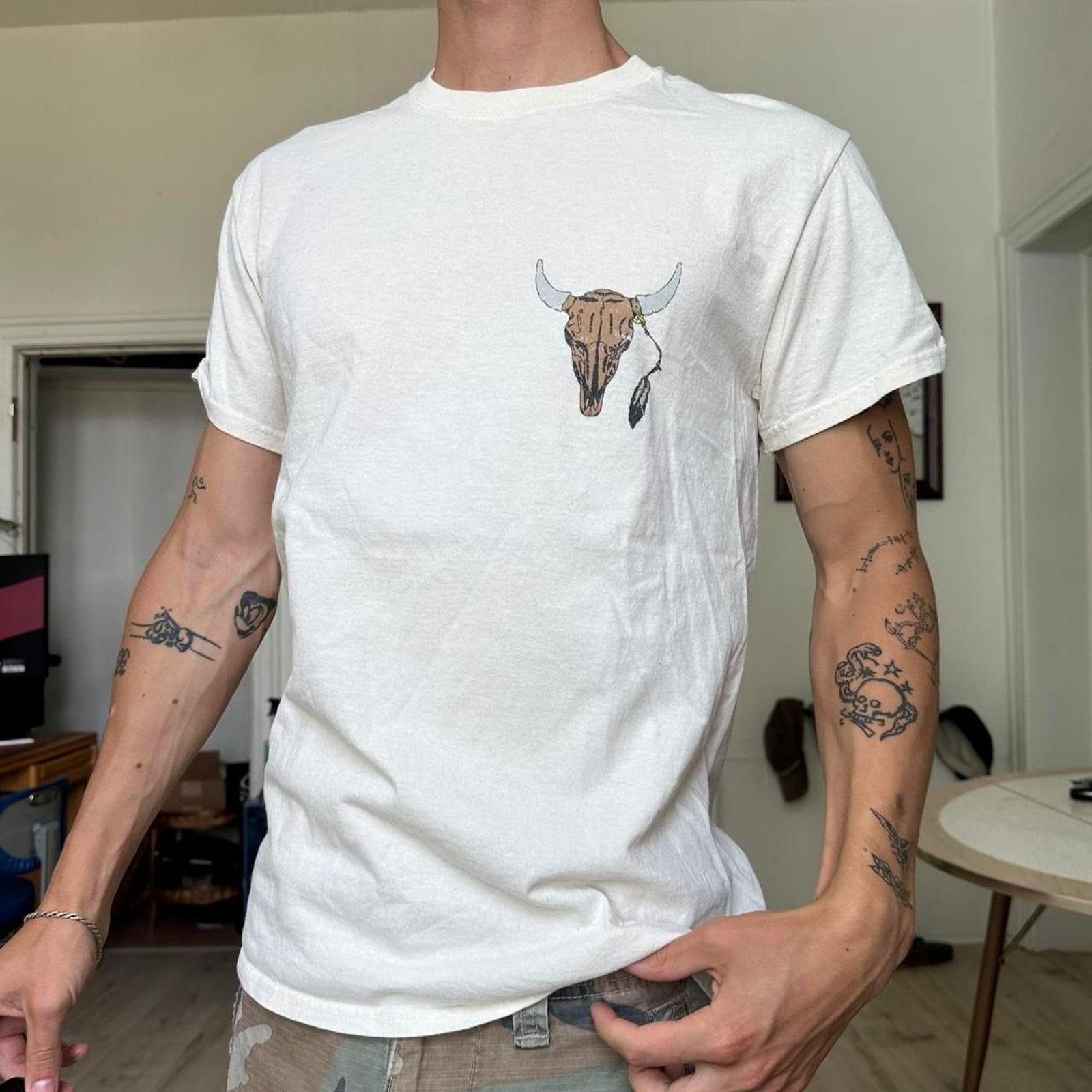 Travis Scott Rare 2016 Travis Scott Rodeo Live In Concert Tour Shirt Size US M / EU 48-50 / 2 - 6 Thumbnail