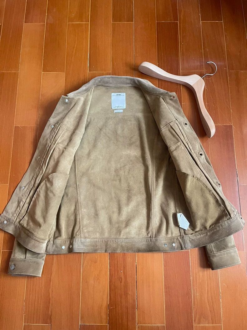 Visvim Visvim visvim Sand Leather Jacket Size 1-2506 Size US S / EU 44-46 / 1 - 3 Thumbnail