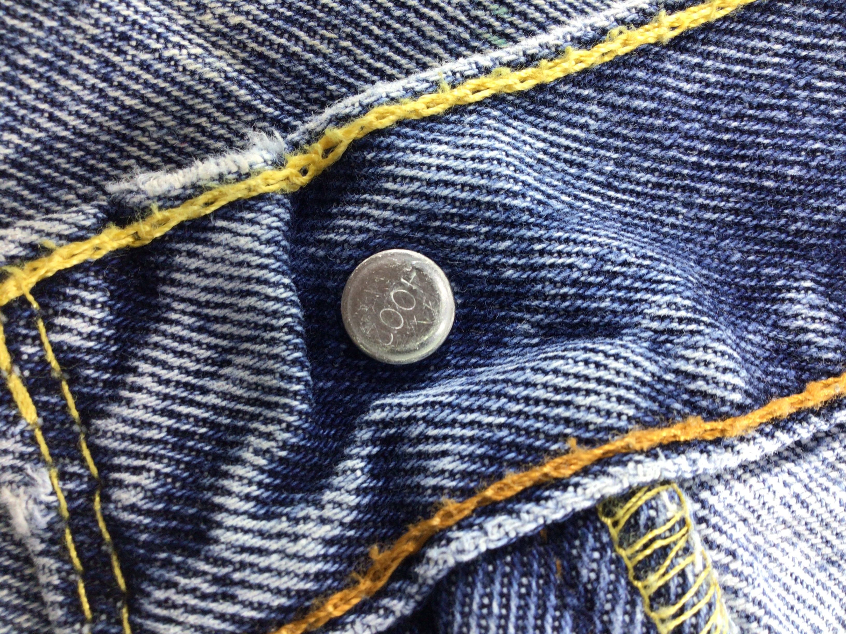 Levi's Vintage Blue Wash Levis 505 Jeans-J484 Size US 35 - 8 Thumbnail
