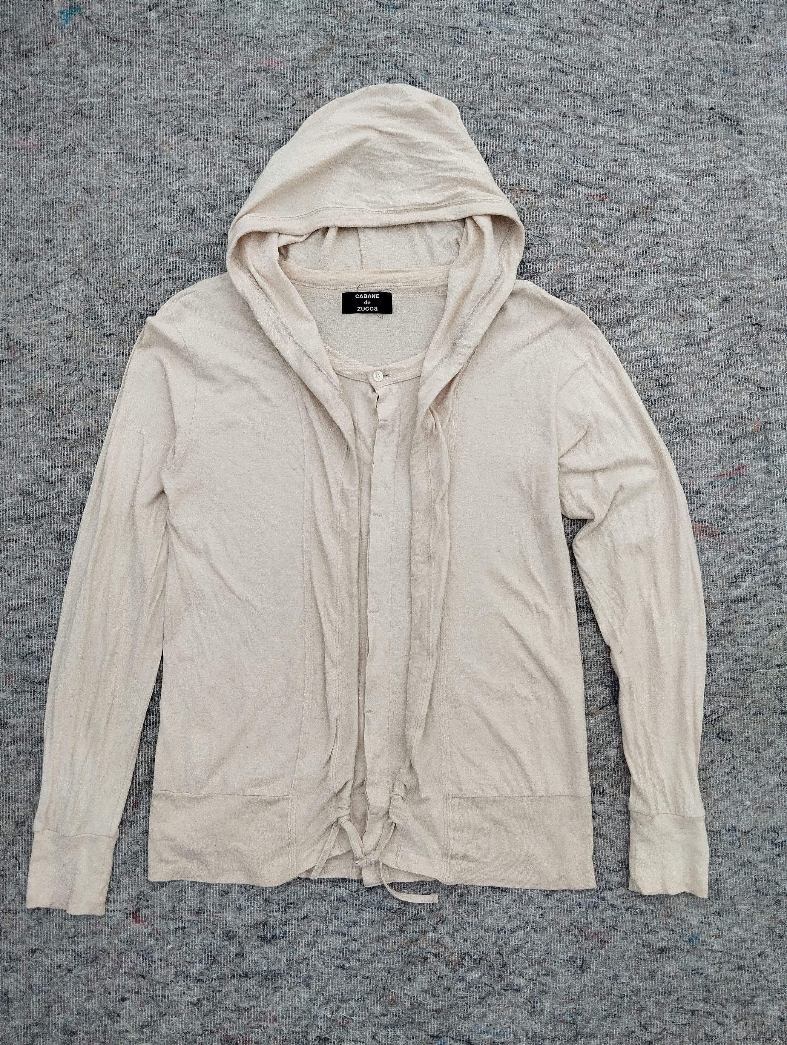 CABANE de ZUCCa Zucca Double Layer Hoodie Size US M / EU 48-50 / 2 - 1 Thumbnail