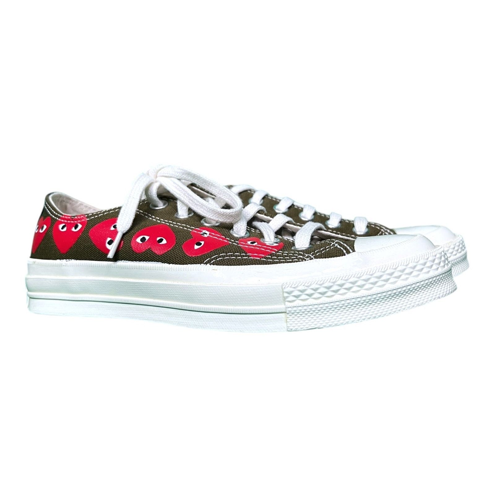 Comme des Garcons Comme des Garcons x Converse Brown Low-Top Sneakers - W 8.5 Size US 8.5 / IT 38.5 - 1 Thumbnail