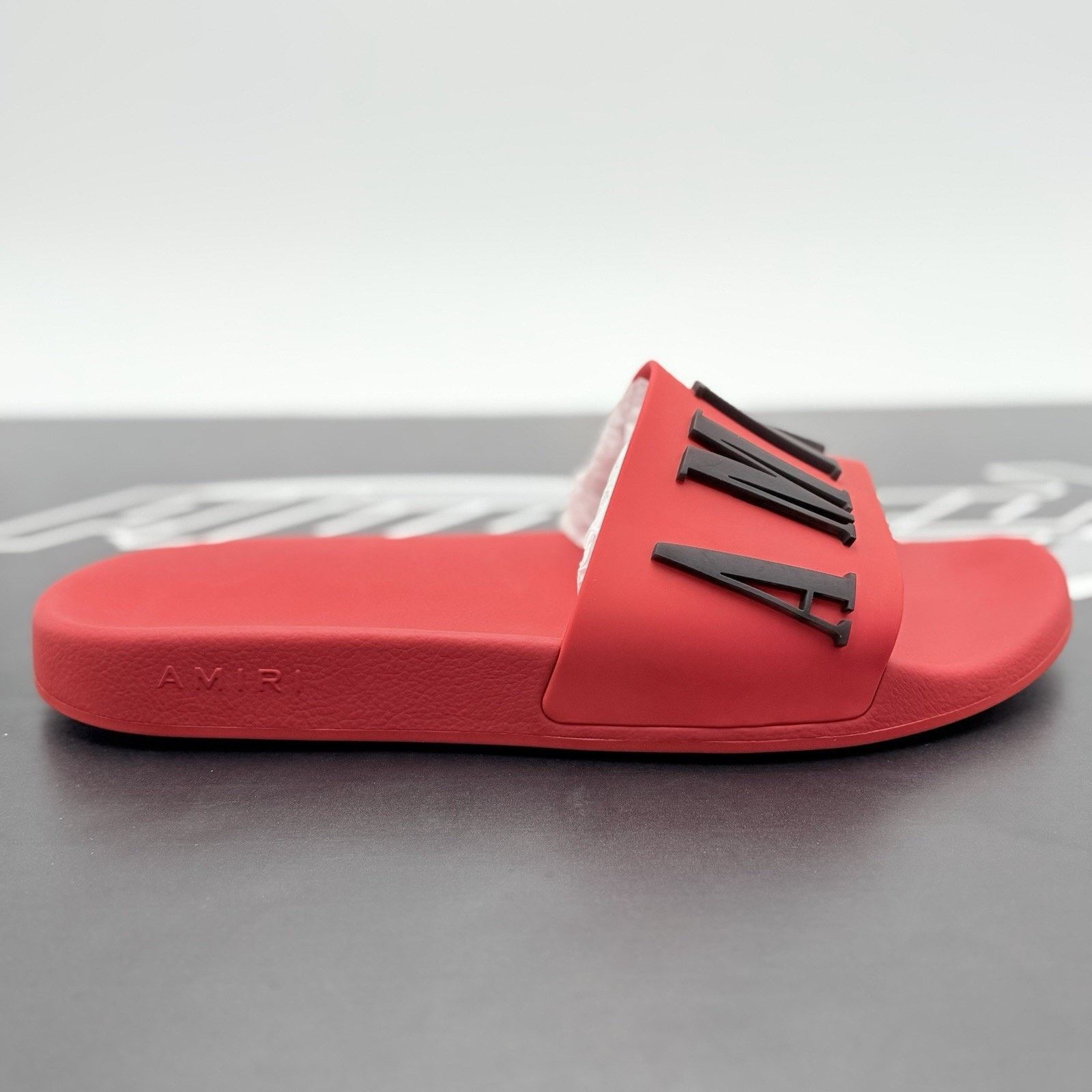 Amiri Size 45 - Amiri Logo Pool Slides ' Red ' | BRAND NEW! Size US 12 / EU 45 - 2 Thumbnail