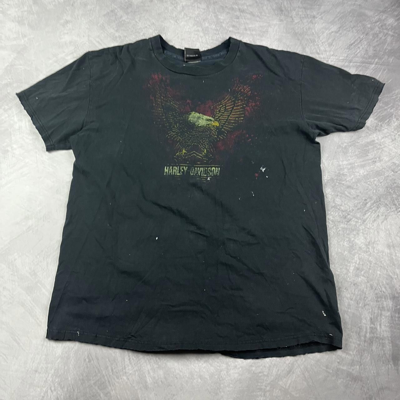 Designer Vintage faded Harley Davidson shirt Size US L / EU 52-54 / 3 - 1 Thumbnail