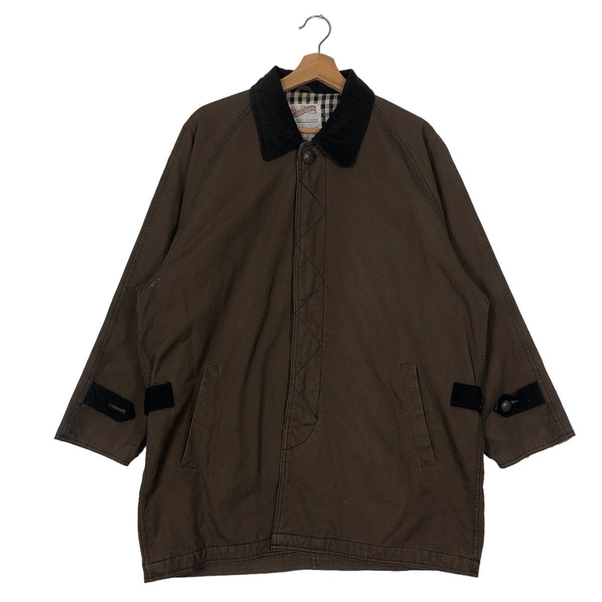 Japanese Brand 🔥Duck Canvas Chore Jacket Two People Heart Exchange Japan Size US M / EU 48-50 / 2 - 1 Thumbnail