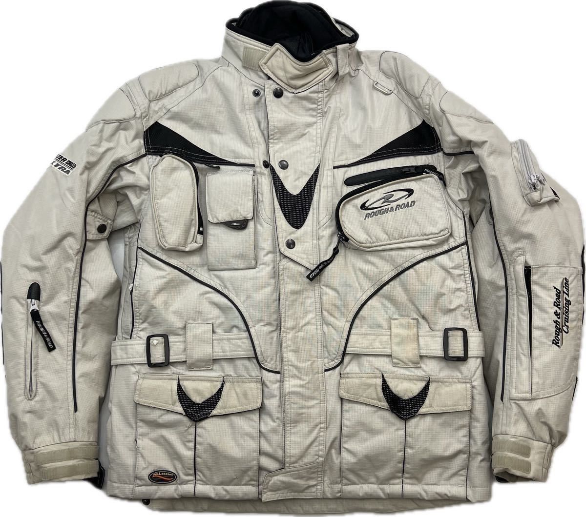 Japanese Brand × Vintage Vintage rough&road Racing suit Motorcycle suit Size US L / EU 52-54 / 3 - 3 Thumbnail