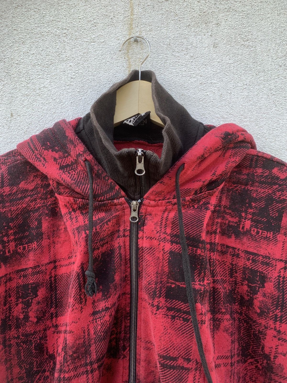 Hysteric Glamour × Undercover Japanese Booth Poem Double Layer Hoodie Jacket lgb style Size US L / EU 52-54 / 3 - 7 Thumbnail
