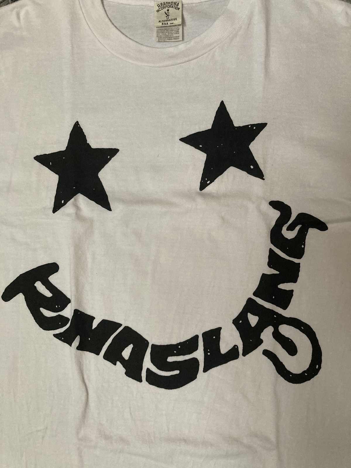 20471120 × Beauty Beast × Japanese Brand Rna Inc Superlative Rna Slang Smiley White T shirt Size US M / EU 48-50 / 2 - 5 Thumbnail