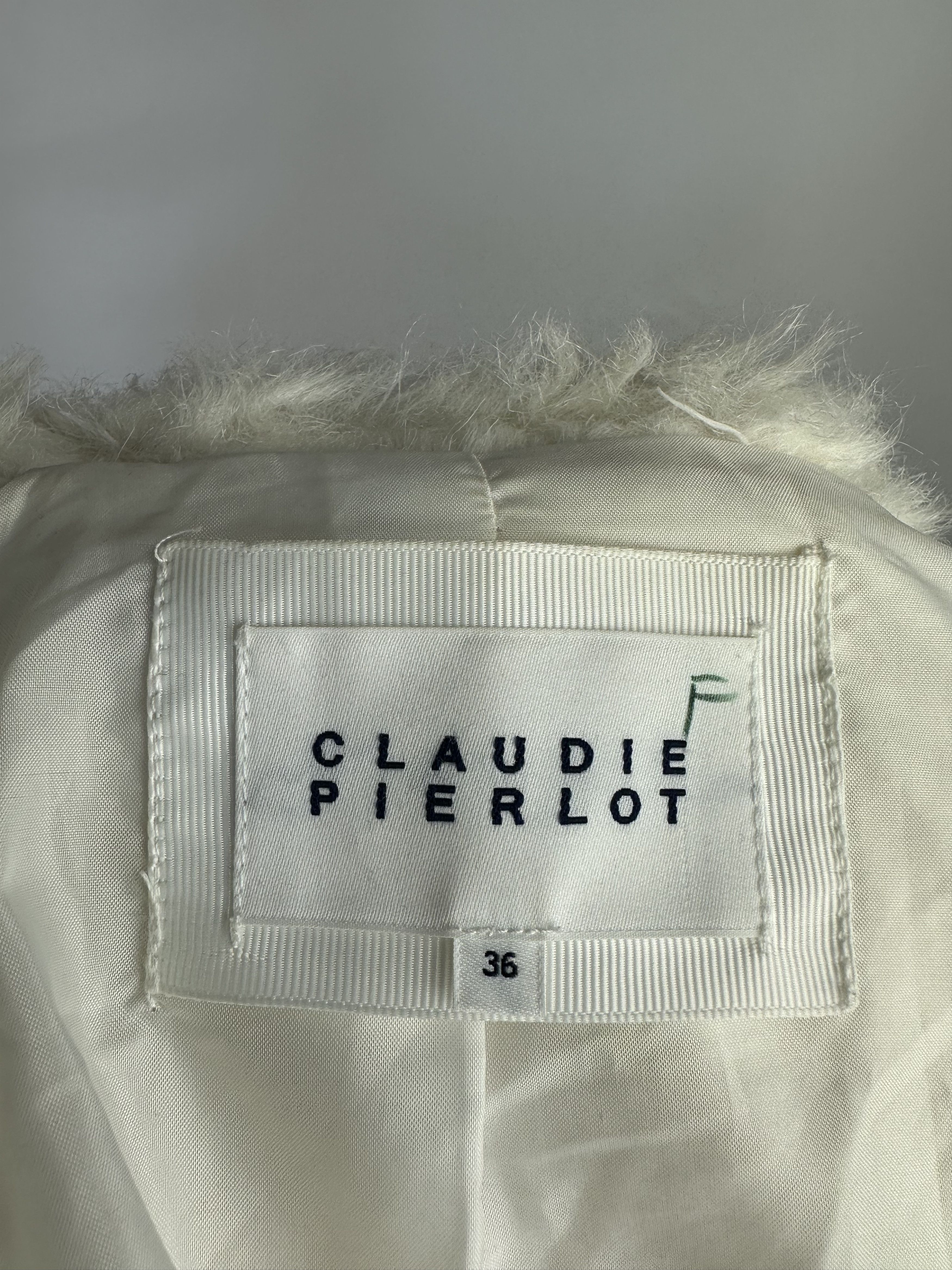 Other Claudie Pierlot Faux Fur Coat Size 36 Size S / US 4 / IT 40 - 8 Thumbnail