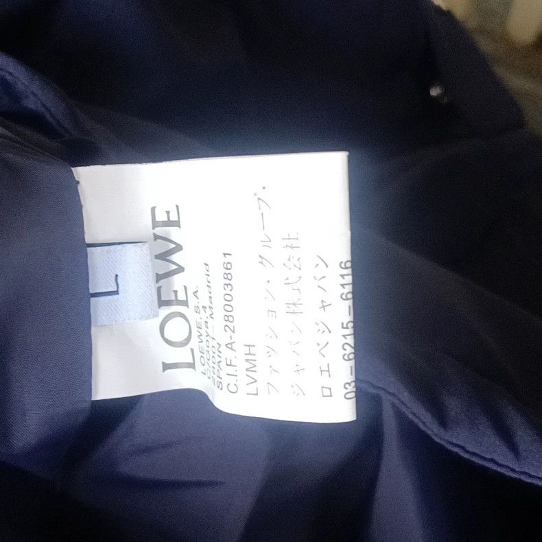 Loewe loewe Blue hooded jacket 2505-Nextarrow Size US L / EU 52-54 / 3 - 4 Thumbnail
