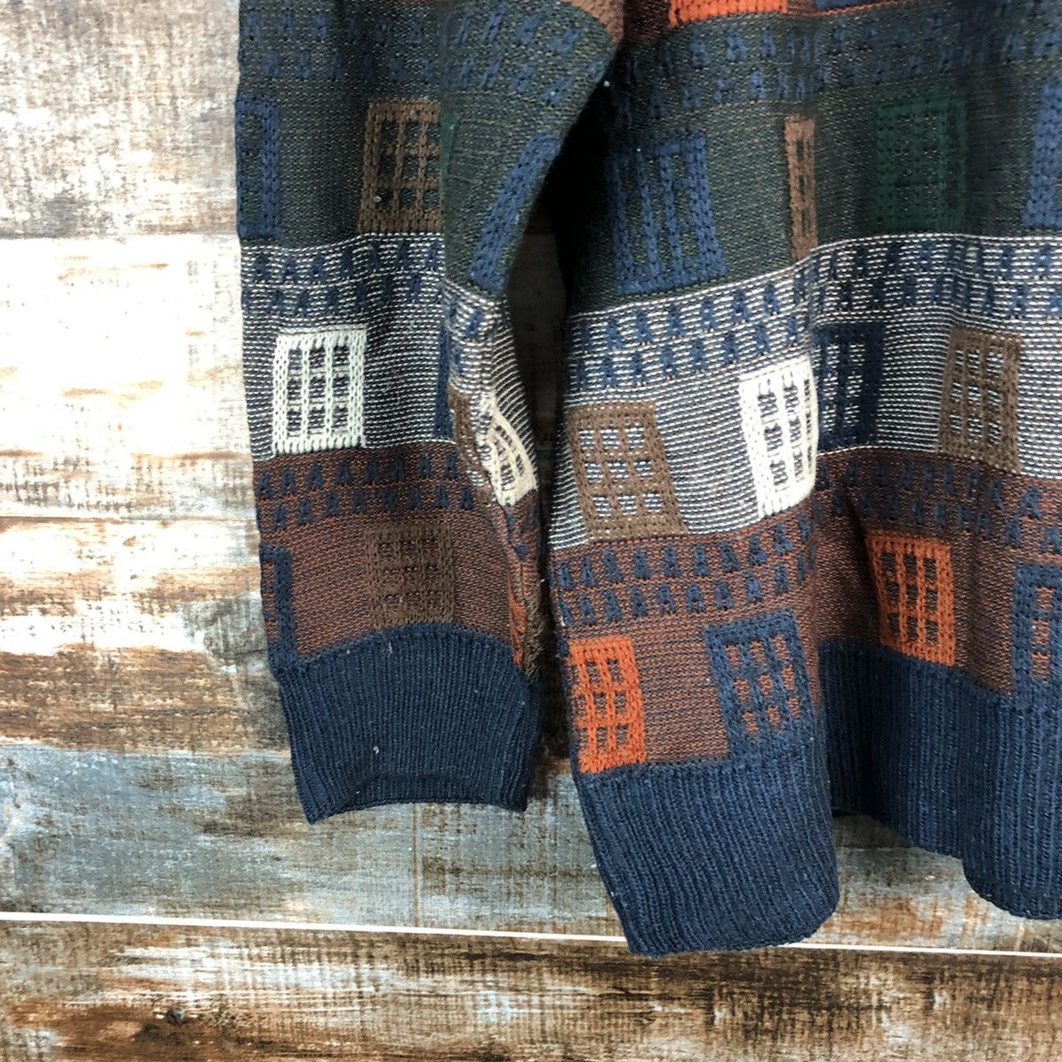 Homespun Knitwear Japan vintage streetwear Brown Knitwear #A2342 Size US M / EU 48-50 / 2 - 13 Thumbnail