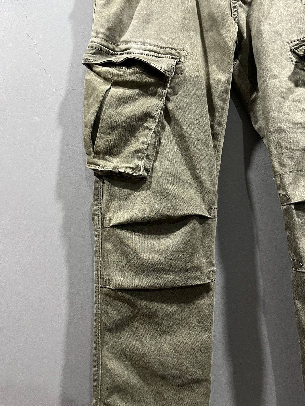 Balmain Balmain Skinny Fit Stretch Cotton Cargo Pants Size US 36 / EU 52 - 9 Thumbnail