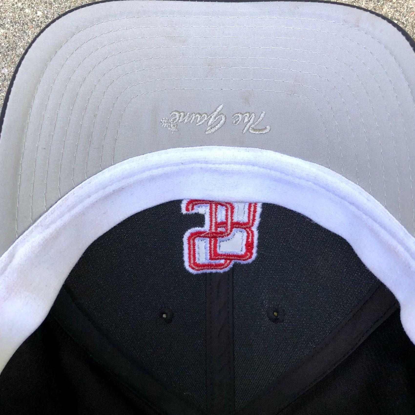 Vintage THE GAME Santa Barbara College Vaqueros Fitted Hat Men's SMALL Black Embroidered Size ONE SIZE - 5 Thumbnail